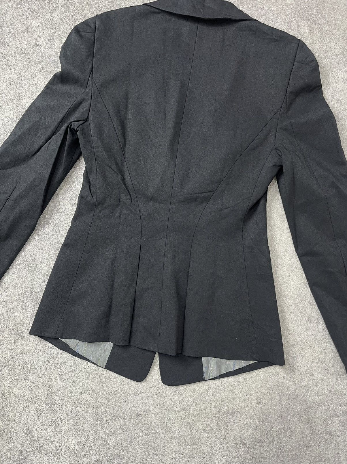 Emporio Armani Emporio armani black wool jacket blazer Size M / US 6-8 / IT 42-44 - 11 Thumbnail