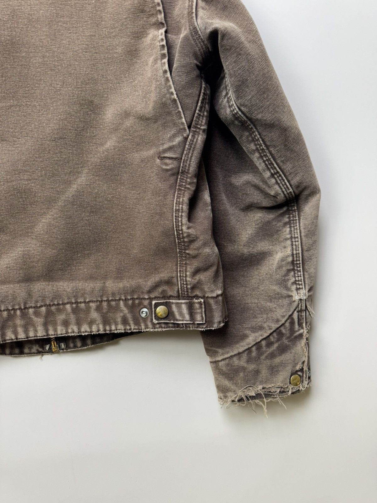 Carhartt Vintage 90s Carhartt Detroit Jacket J97 DKB Medium Size US M / EU 48-50 / 2 - 6 Thumbnail