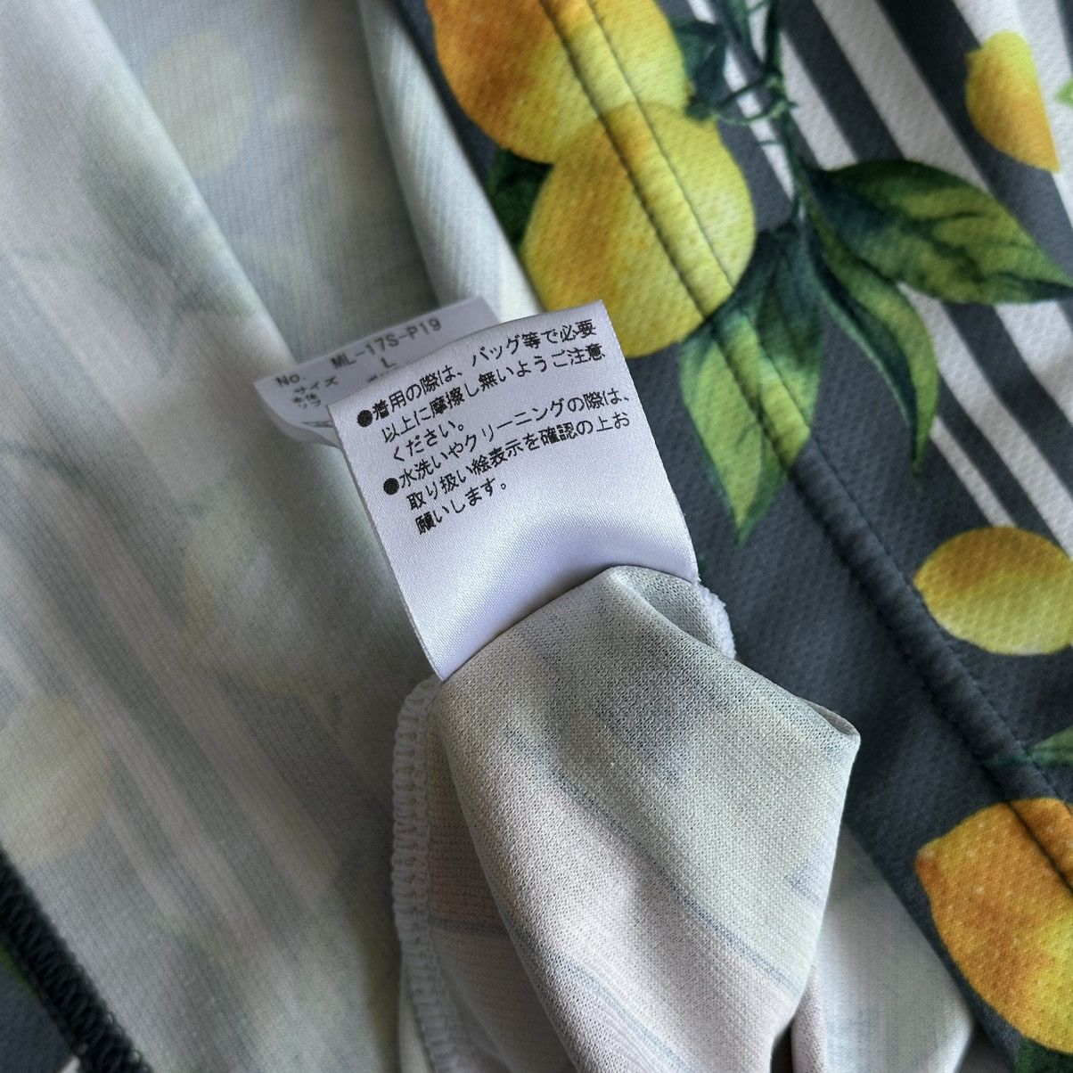 Other Mark & Lona Lemon Pattern Golf Polo Shirt Size L / US 10 / IT 46 - 8 Thumbnail