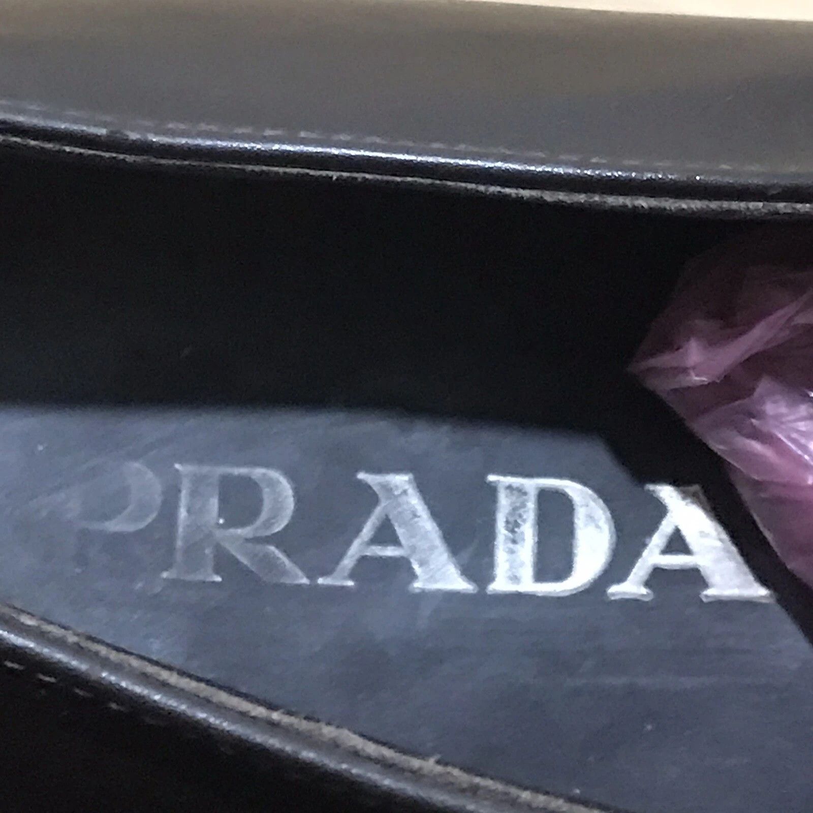 Prada Prada Dress Shoes Men's Leather Lace Up Oxford BROWN Size US 11 / EU 44 - 8 Thumbnail
