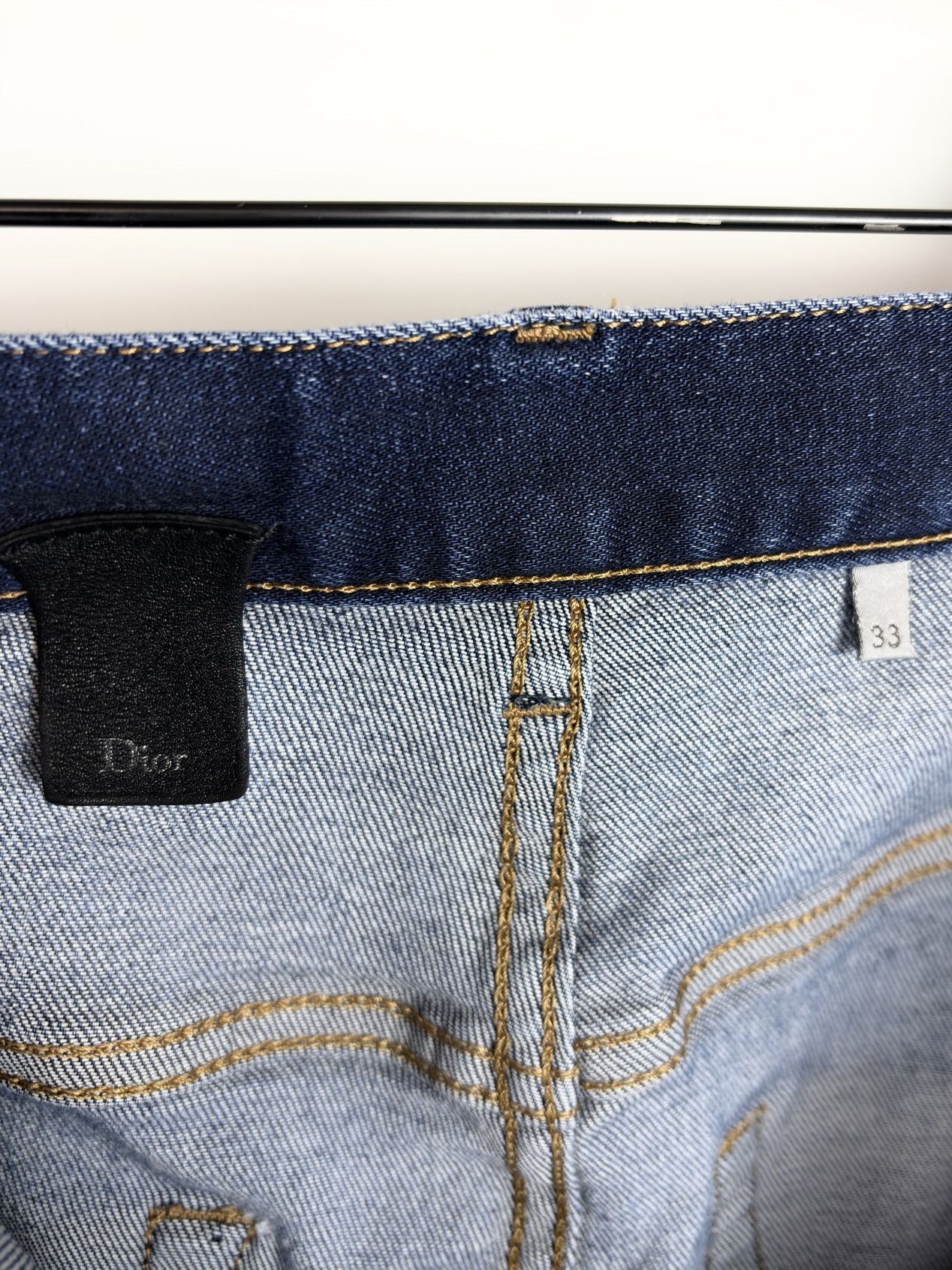 Dior Dior Homme Skinny Stretch Indigo Blue Denim Jeans KVA Size US 33 - 7 Thumbnail
