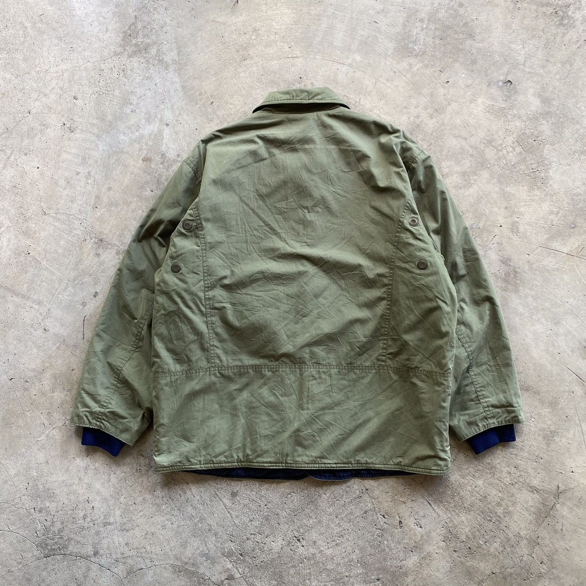 Japanese Brand × Lacoste LACOSTE Vintage Quilted Puffer Button Jacket Size US M / EU 48-50 / 2 - 4 Thumbnail