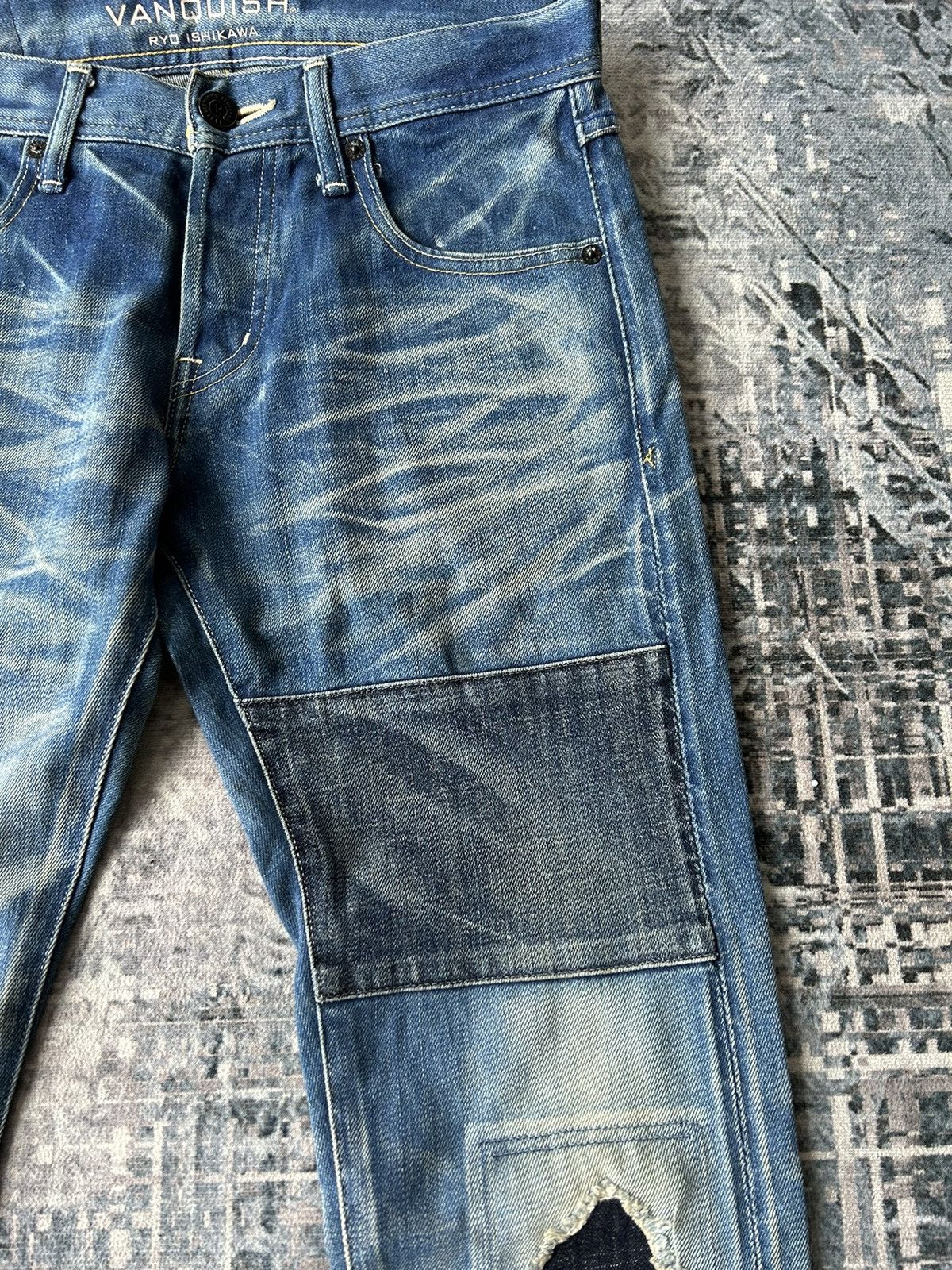 Vanquish Vanquish Distressed Punk Jeans Size US 30 / EU 46 - 4 Thumbnail