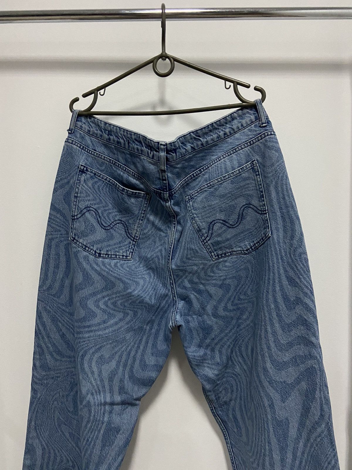 Jaded London × Vintage Jaded London Vintage jeans waves patterns divorces Size US 36 / EU 52 - 4 Thumbnail