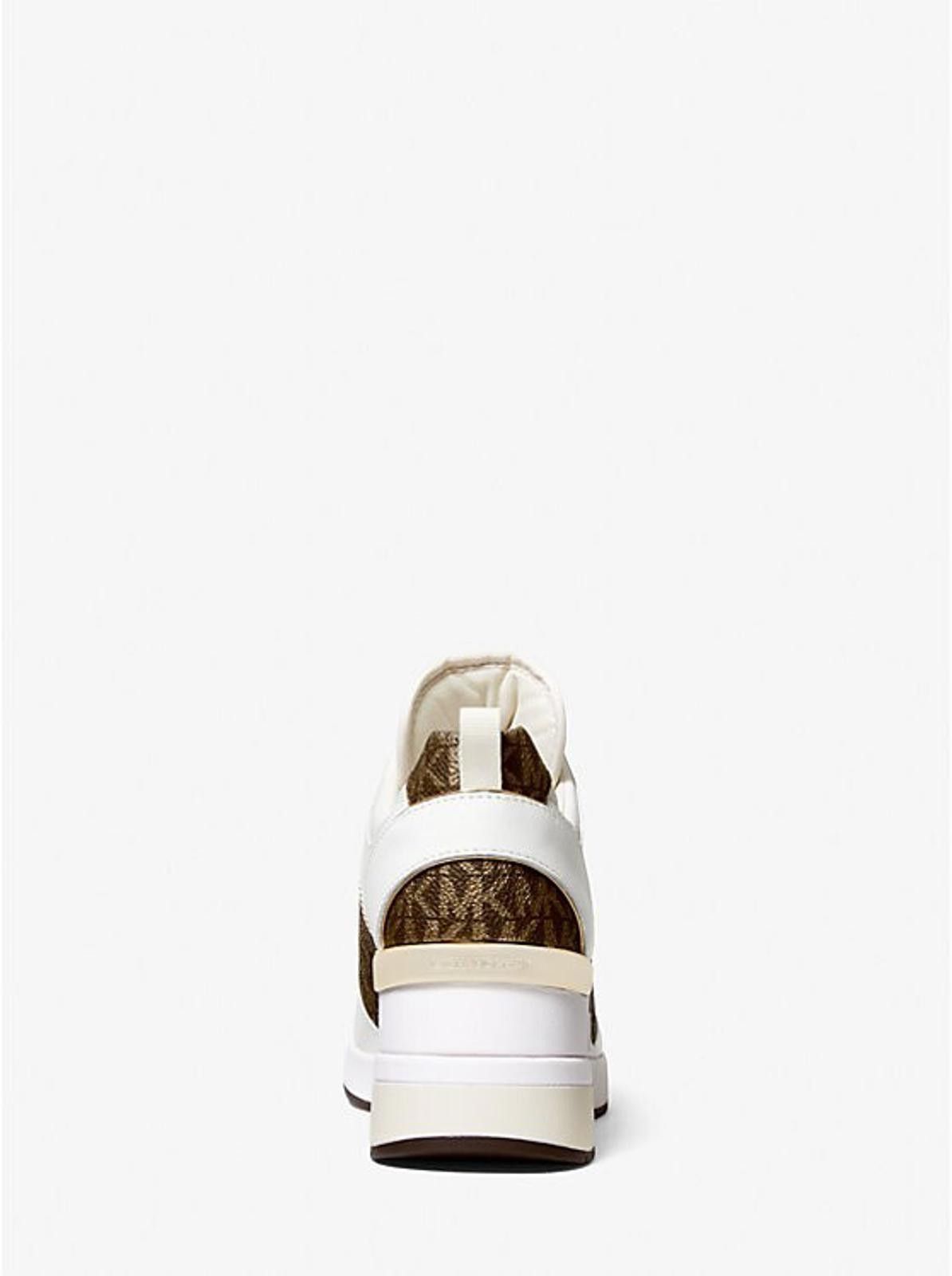Michael Kors Michael Kors Trainer Georgie Optic Sneakers 9.5 M NEW Size US 9.5 / IT 39.5 - 4 Thumbnail