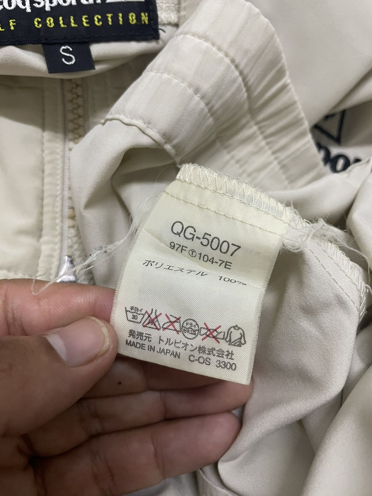 Le Coq Sportif × Vintage Vintage Le Coq Sportif International Windbreaker Jacket Size US S / EU 44-46 / 1 - 7 Thumbnail