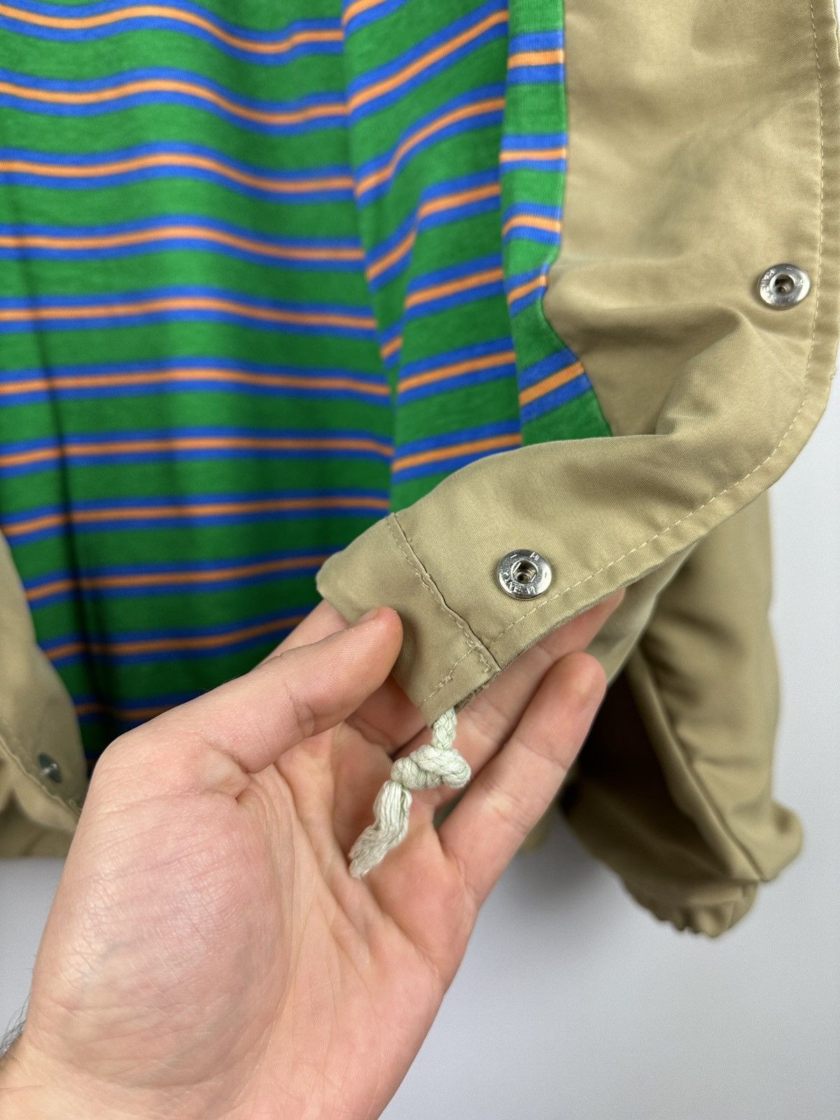 Golf Wang × Tyler The Creator 🌈Golf Wang F/W 2015 Rainbow Coach Jacket Size US L / EU 52-54 / 3 - 11 Thumbnail