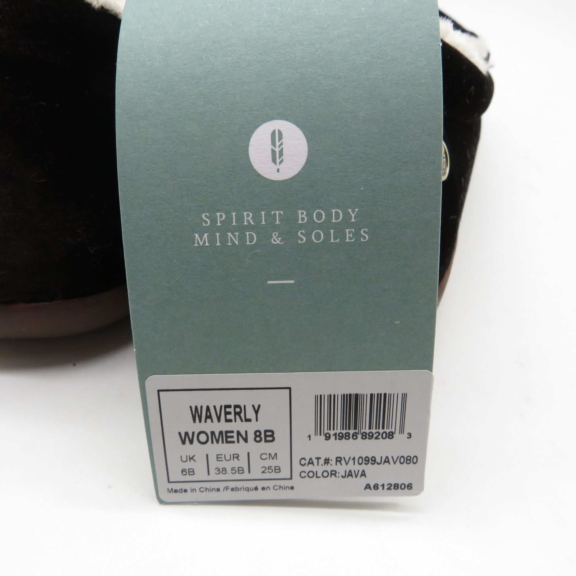 Other Waco Waverly Women's Velvet Moccasin Slippers Java Sherpa Li Size US 8 / IT 38 - 7 Thumbnail