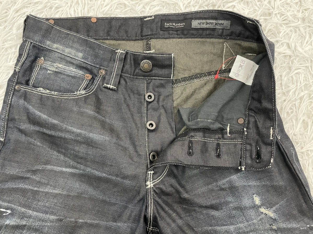 Japanese Brand Back Number RUDO Buckle Back Jeans Pant Made in Japan Size US 29 - 11 Thumbnail