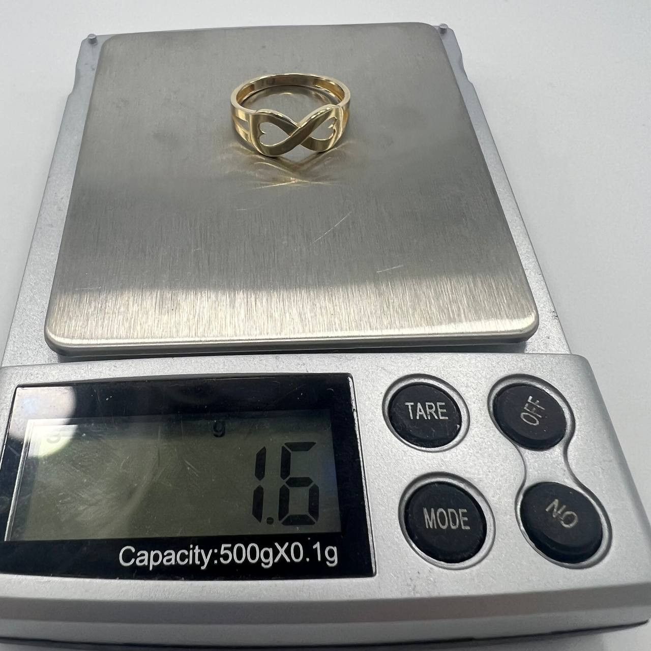 Other 14K Solid Gold Ring 1.6g – Infinity Heart Design Size ONE SIZE - 4 Thumbnail