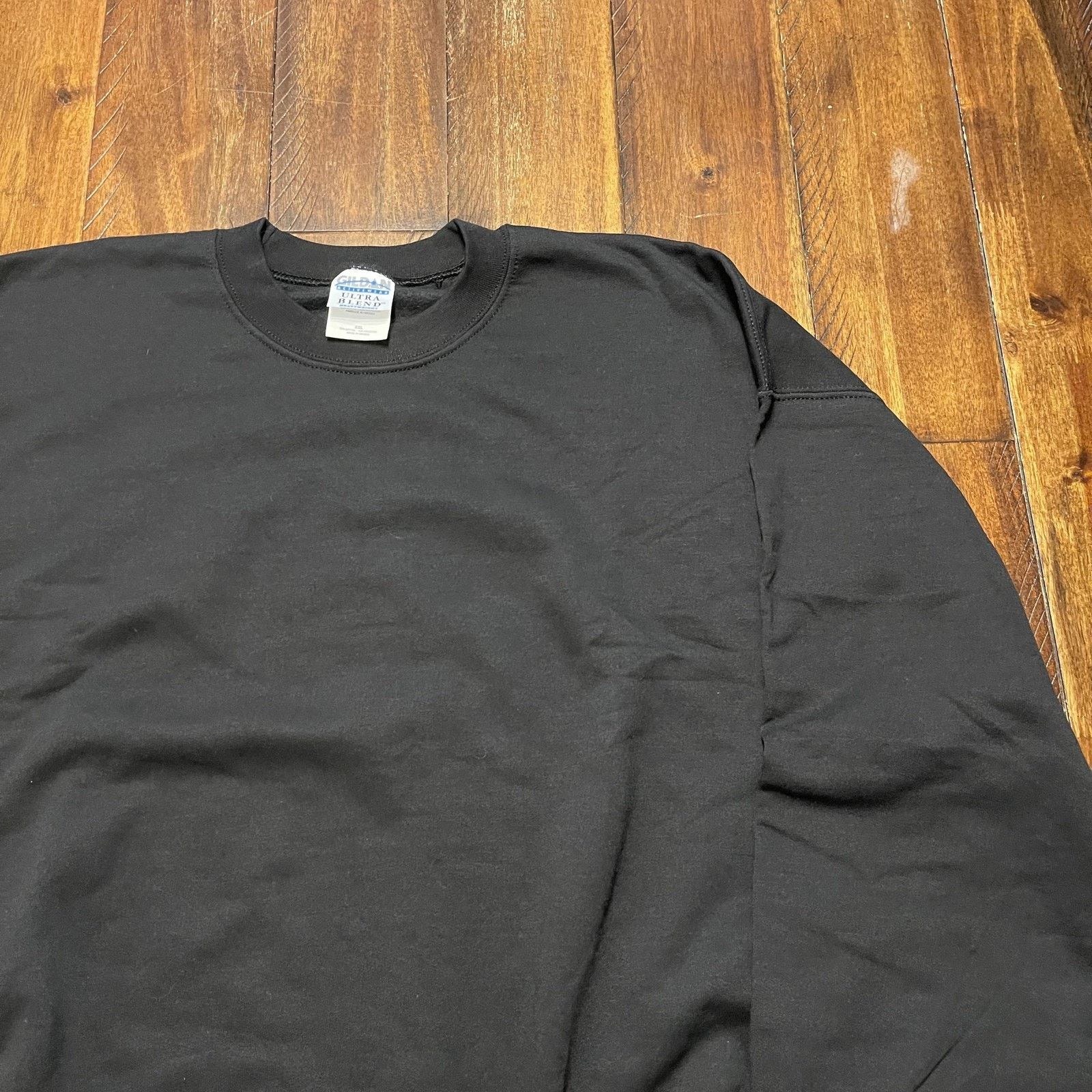 Gildan Gildan Ultra Blend Sweatshirt Mens 2XL Black Crewneck XXL Size US XXL / EU 58 / 5 - 3 Thumbnail