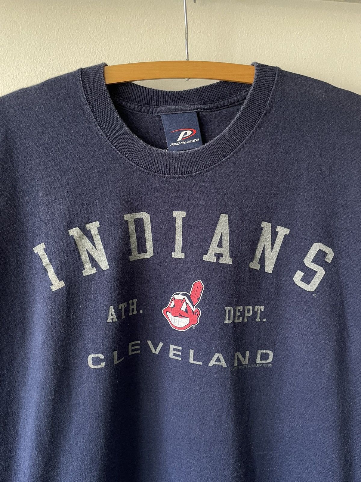 MLB Vintage 1999 Cleveland Indians MLB Boxy tee Size US XL / EU 56 / 4 - 2 Thumbnail