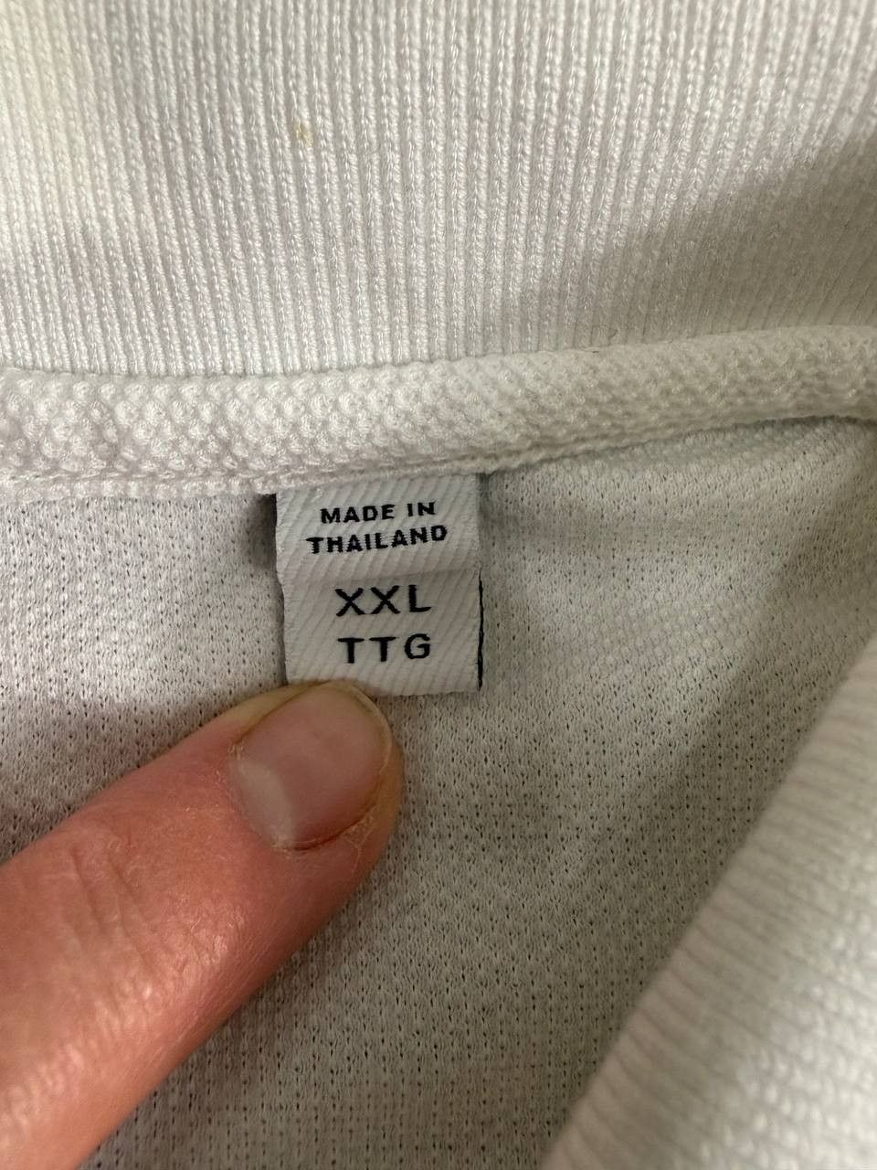 Burberry Burberry London Plaid White Short Sleeve Polo Shirt Size US XXL / EU 58 / 5 - 9 Thumbnail