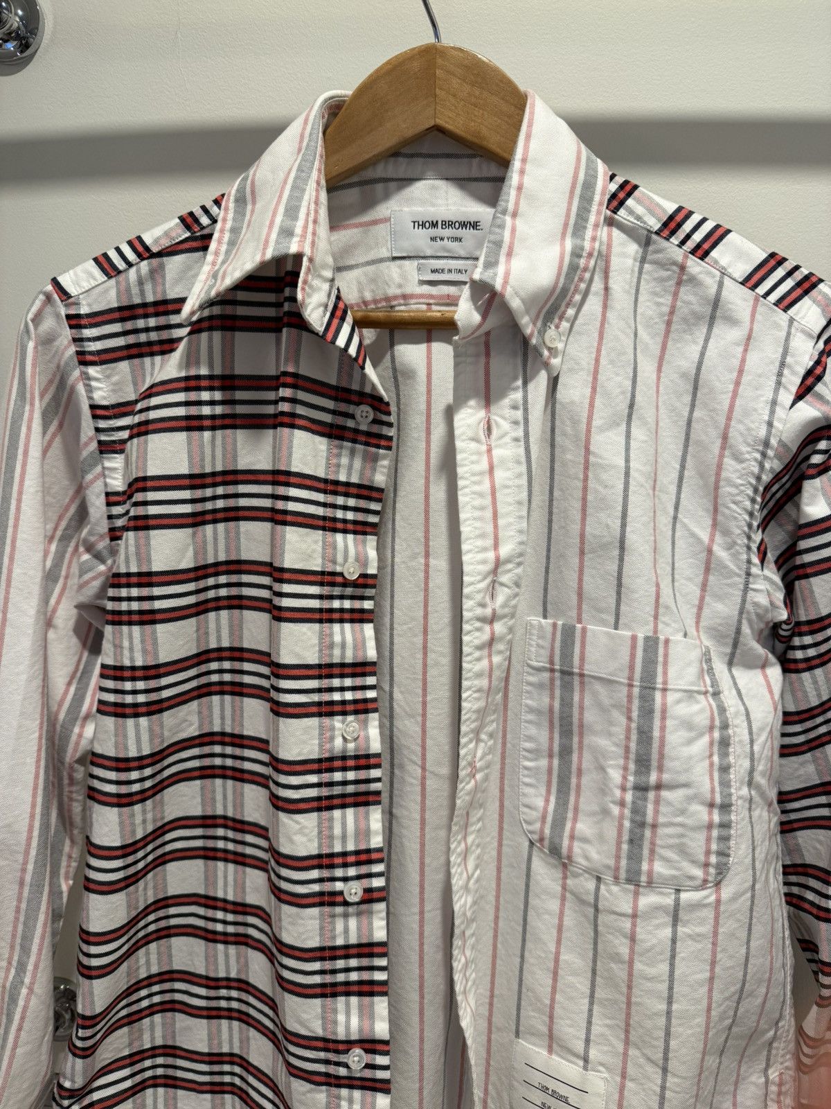 Thom Browne Fun Mx Oxford shirt Size US S / EU 44-46 / 1 - 1 Thumbnail