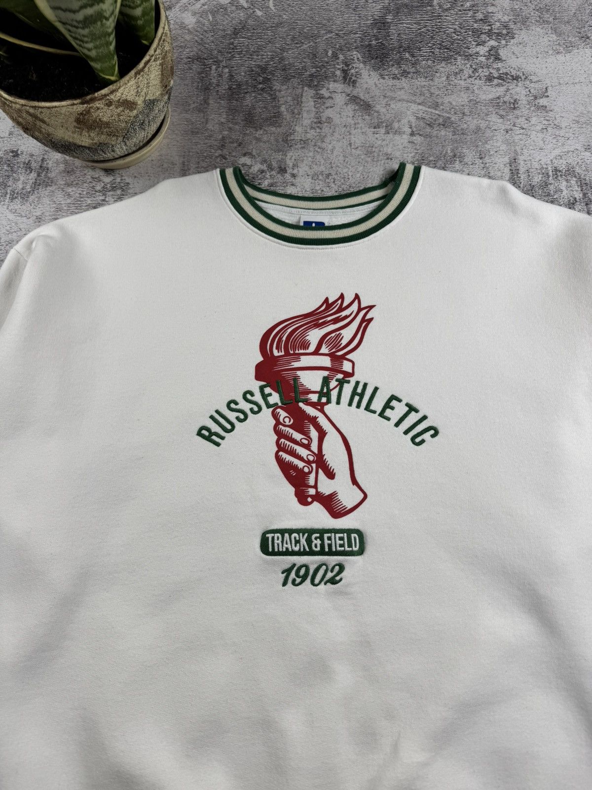 Russell Athletic Russell Athletic USA Relaxed Rap Sweatshirt Hoodie Pullover Size US L / EU 52-54 / 3 - 7 Thumbnail