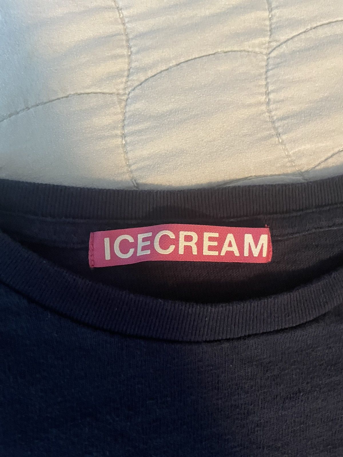 Cactus Plant Flea Market CPFM x Icecream NYC exclusive ls tee navy Size US M / EU 48-50 / 2 - 2 Thumbnail