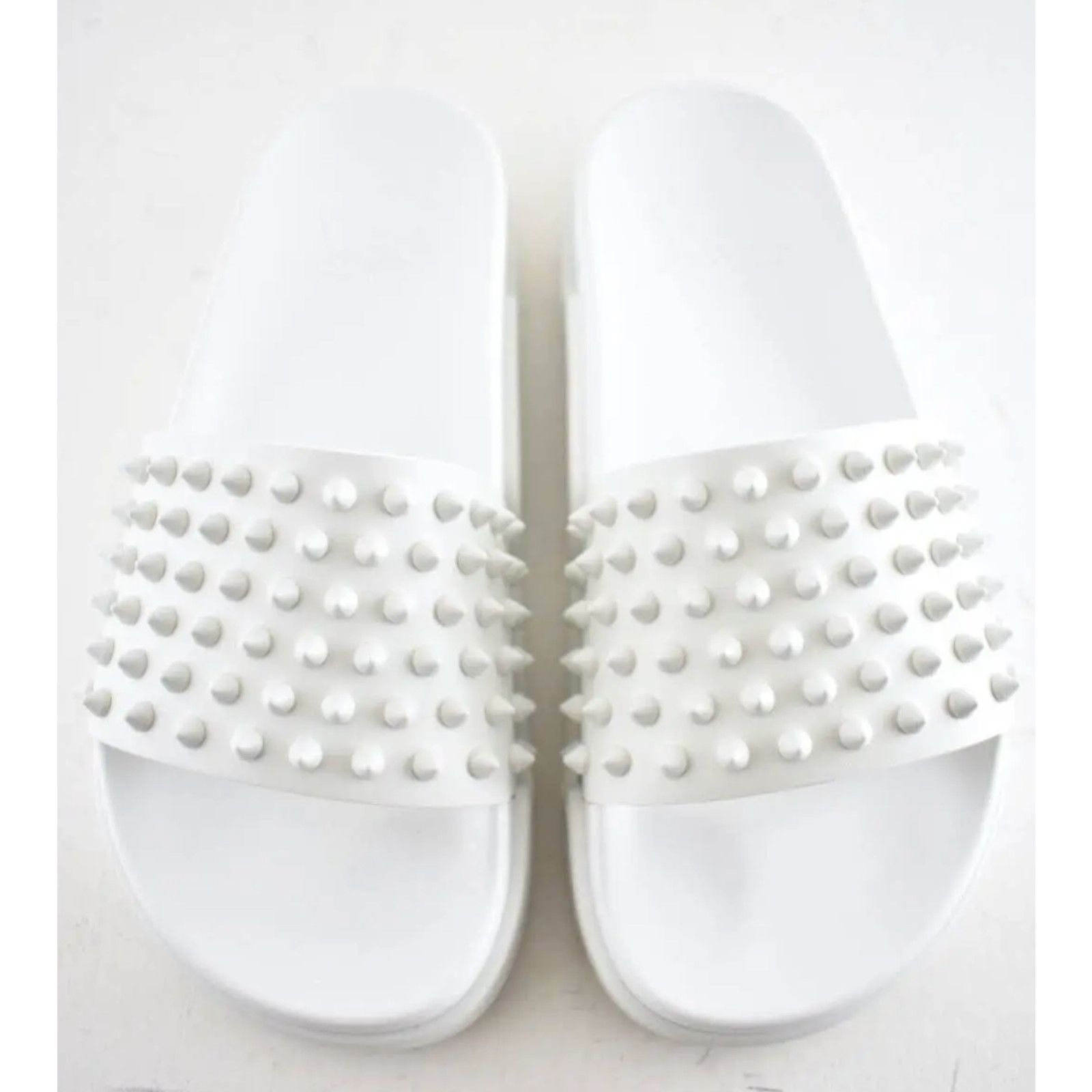 Christian Louboutin Christian Louboutin Fun Flat Bianco Platform Sandal 43 10 Size US 10 / EU 43 - 6 Thumbnail
