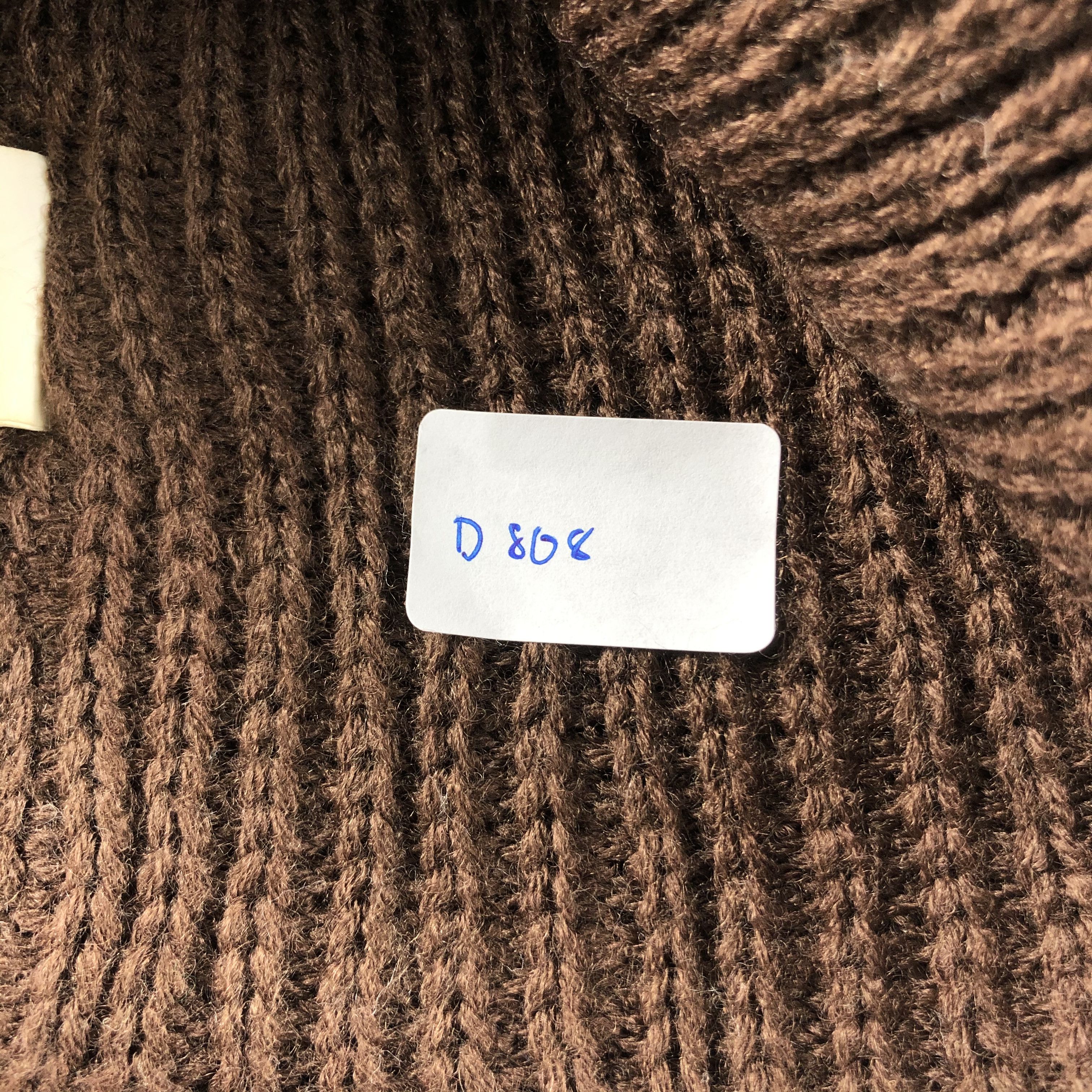 Vintage Unknown Stripe Knit Beanie Snow Hat Snow Cap -D808 Size ONE SIZE - 9 Thumbnail