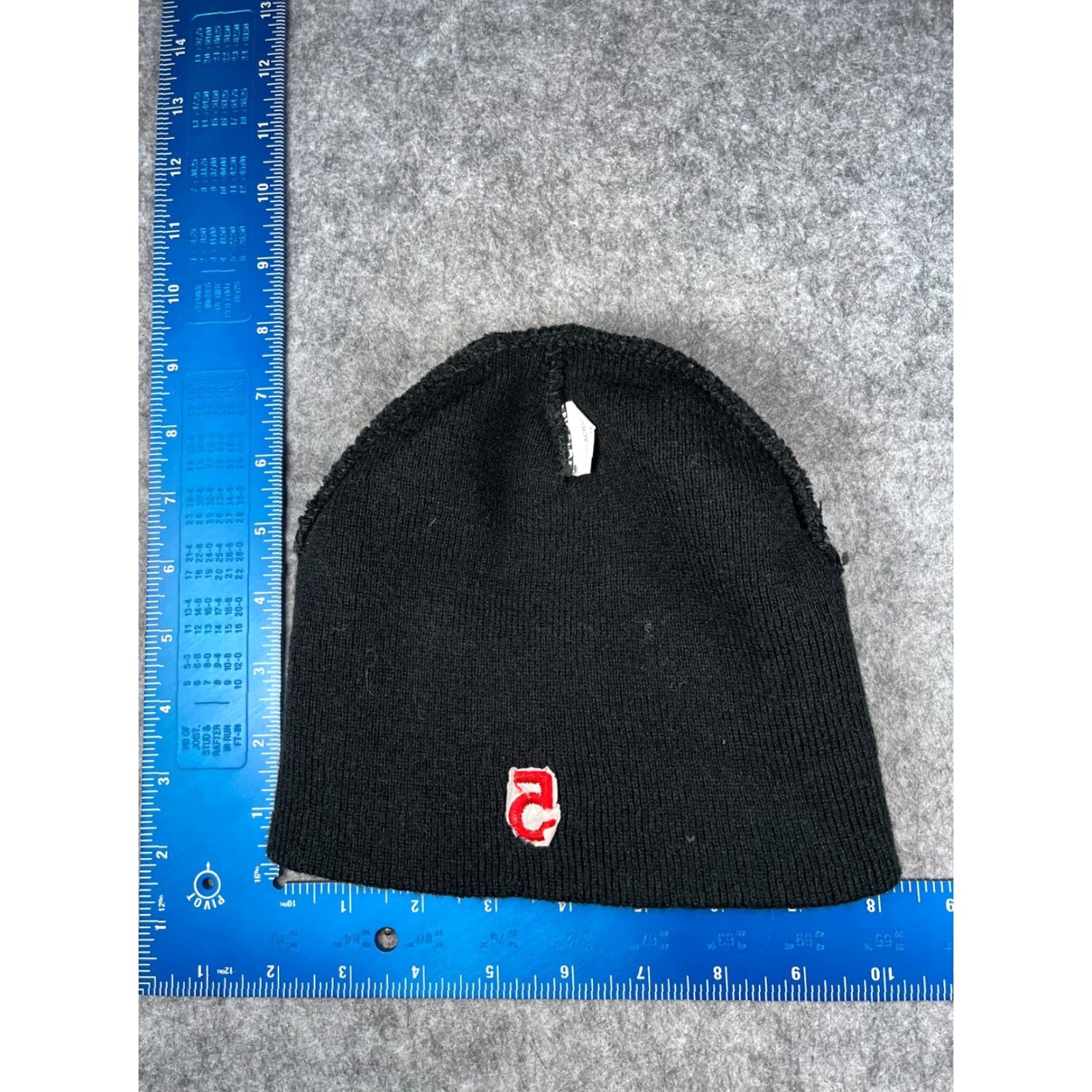 Vintage Thorp Tigers Highschool Beanie Toque Adult One Size Black Knit 100% Acrylic #5 Size ONE SIZE - 6 Thumbnail