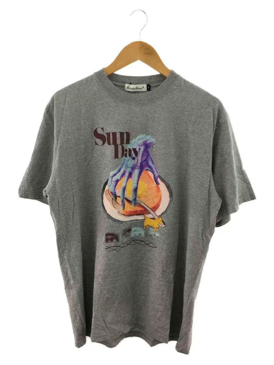 image of Undercover "sunday" Tee in Grey, Men's (Size XL)