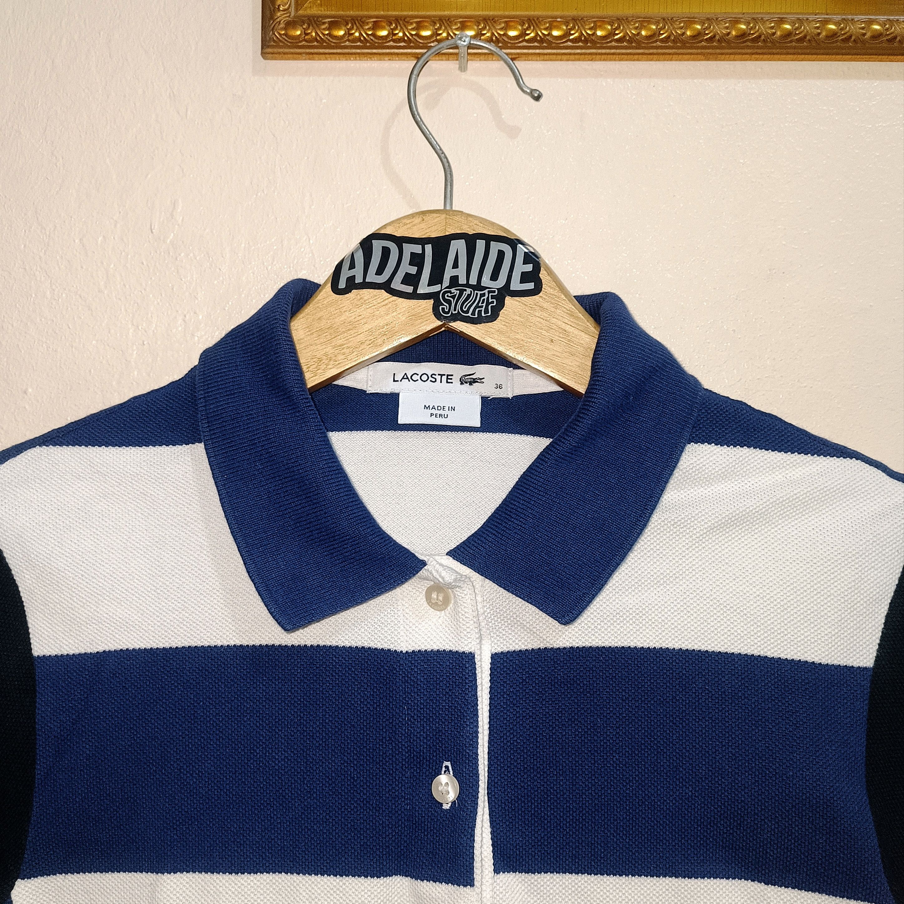Lacoste Mini Dress Lacoste The Stripes Originals Size S / US 4 / IT 40 - 5 Thumbnail