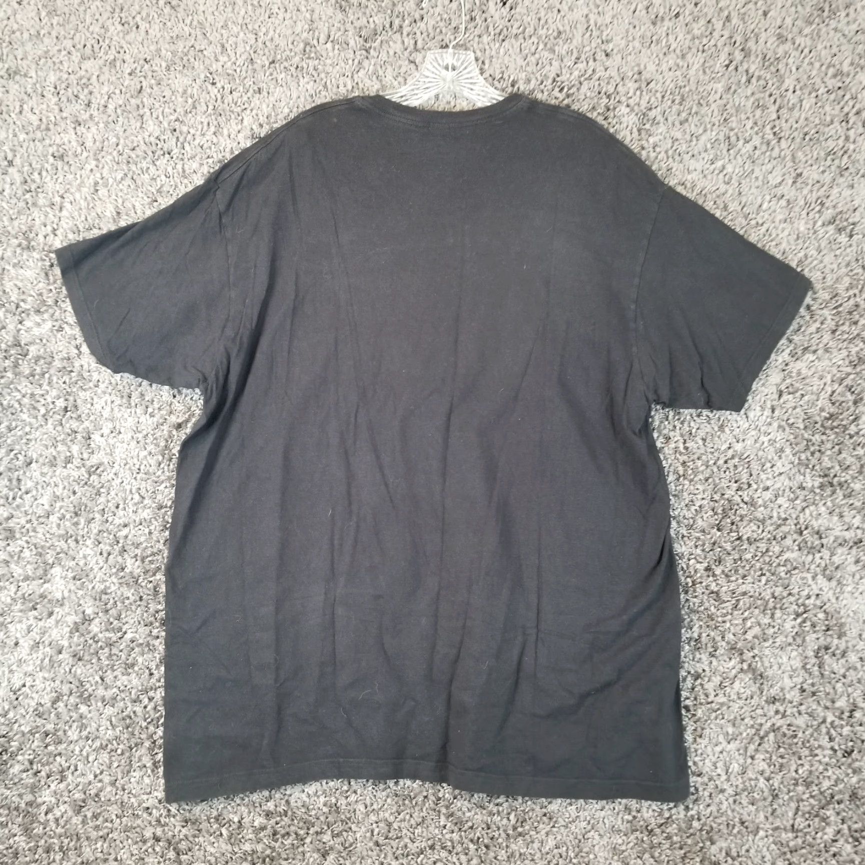 Vintage Rubik's Black Melting Rubiks Cube Short Sleeve Tee Size 2X Mens Size US 39 - 5 Thumbnail