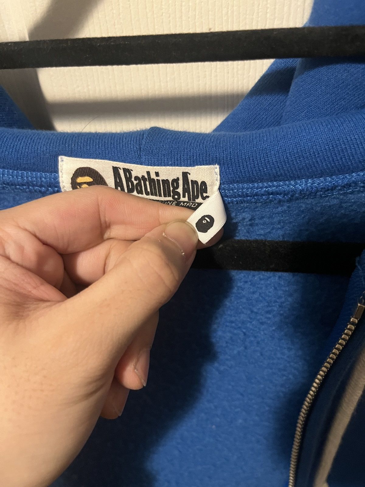 Bape BAPE Flame Logo Zip Up Hoodie Size US XL / EU 56 / 4 - 5 Thumbnail
