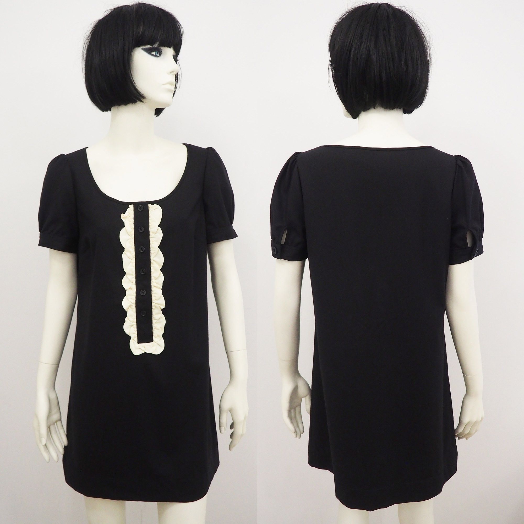 Juicy Couture Juicy Couture vintage wool silk black mini dress size S Size S / US 4 / IT 40 - 2 Thumbnail