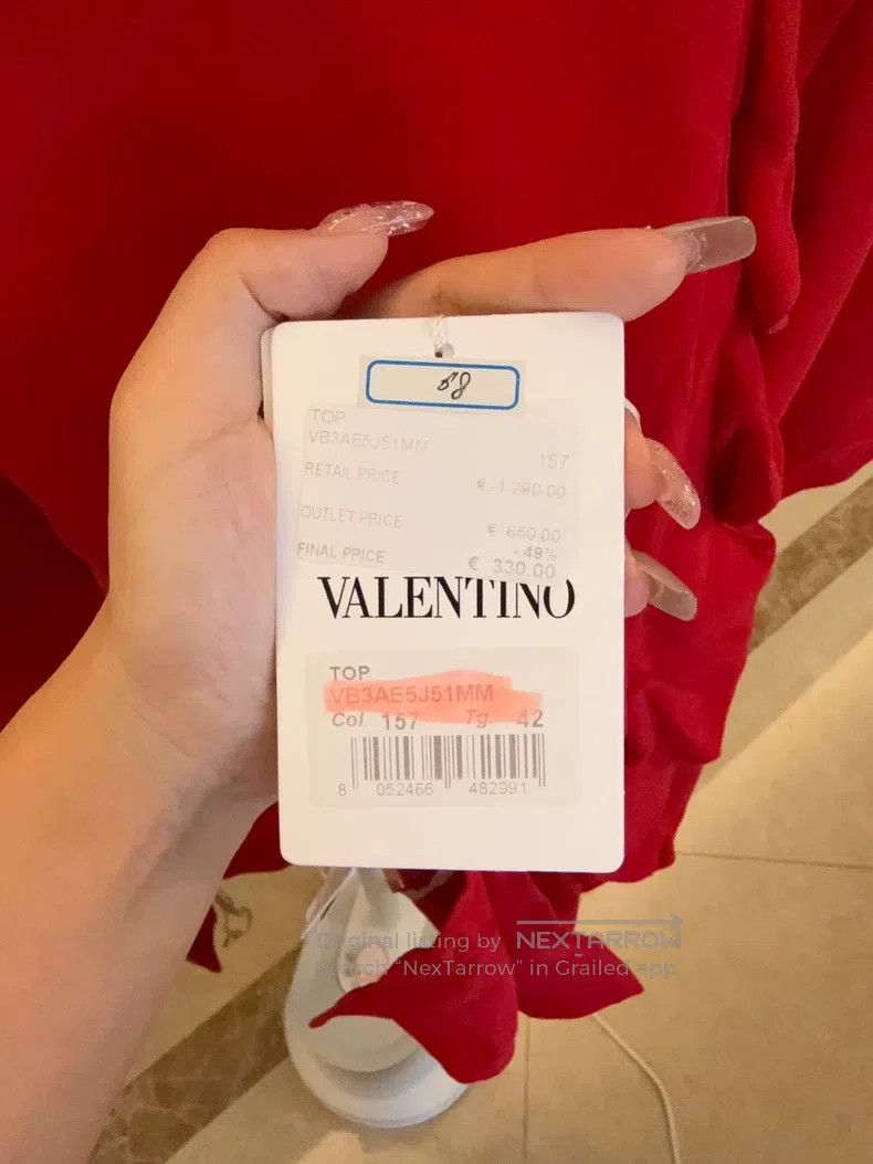 Valentino Valentino Mulberry silk top Size M / US 6-8 / IT 42-44 - 6 Thumbnail