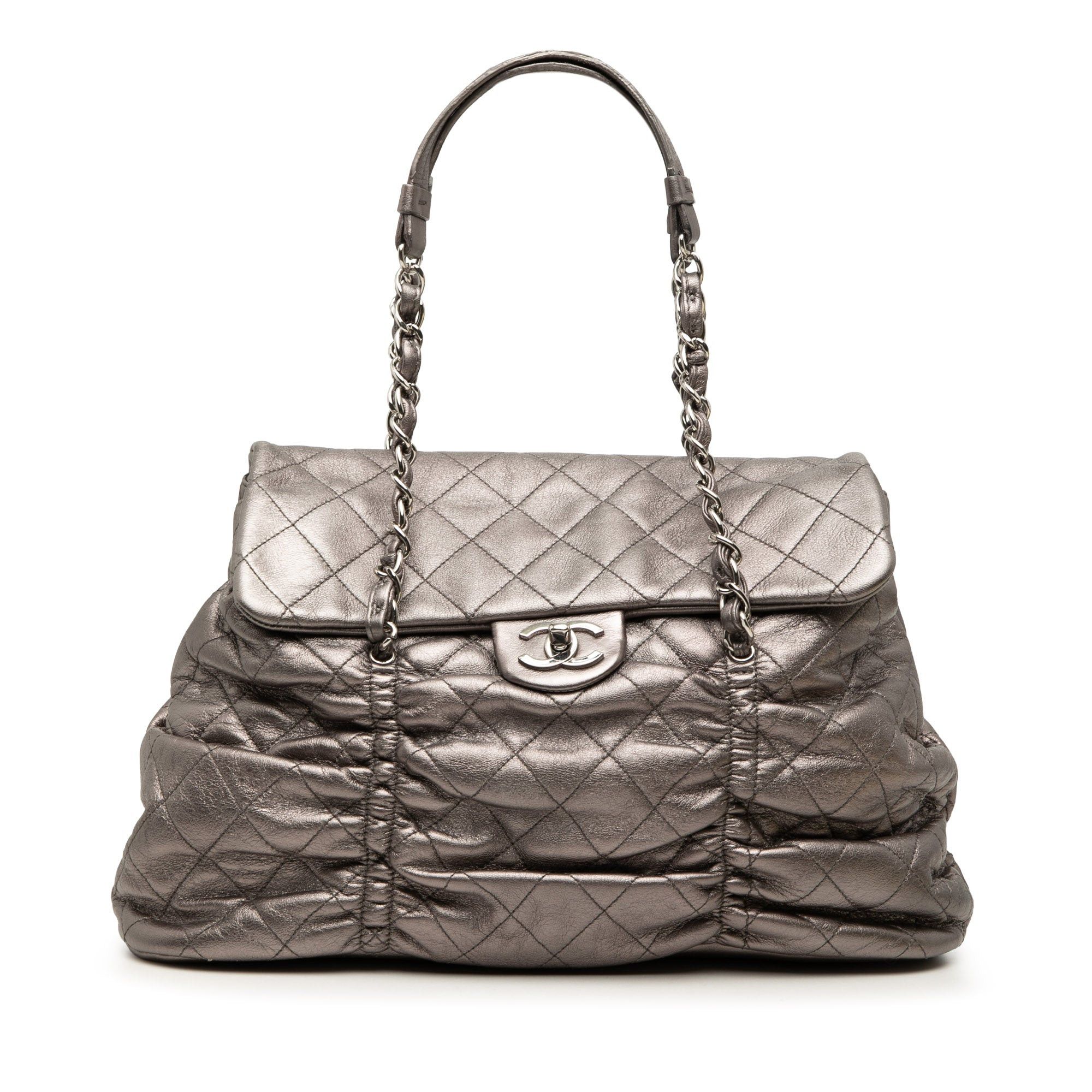 Chanel Quilted Metallic Lambskin Sharpei Flap Size ONE SIZE - 1 Thumbnail