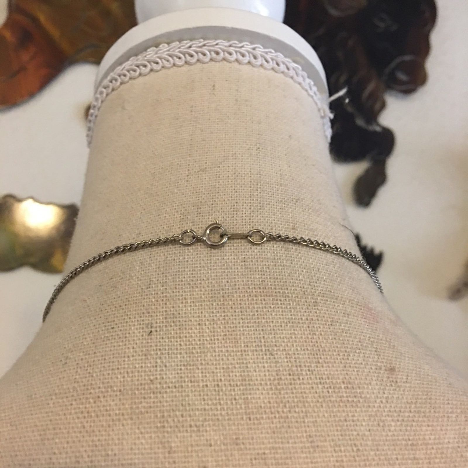 Jewelry Dainty black bugle bead silver tone chain necklace Size ONE SIZE - 5 Thumbnail