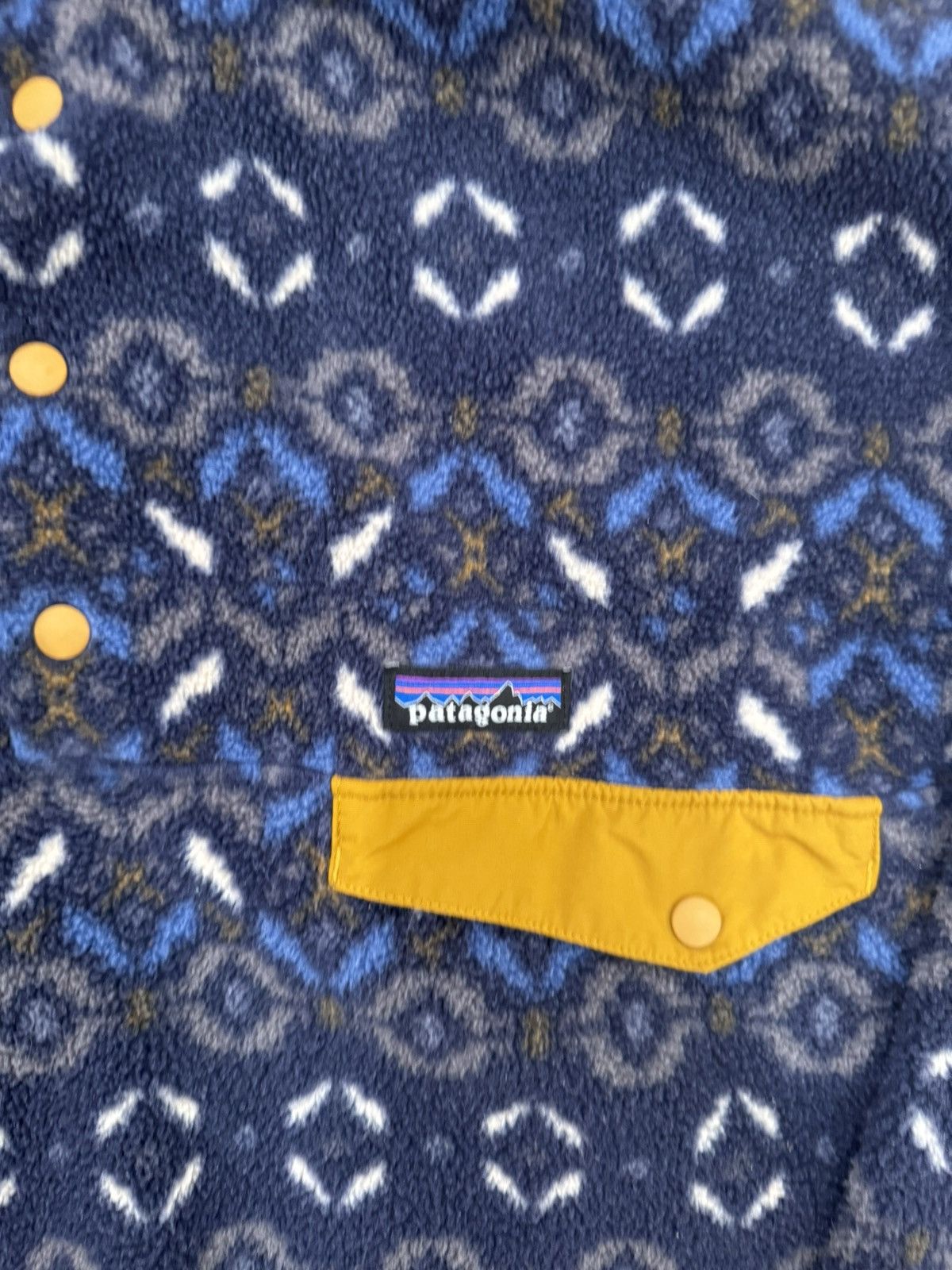 Patagonia × Vintage Vintage Patagonia synchilla Size US L / EU 52-54 / 3 - 2 Thumbnail