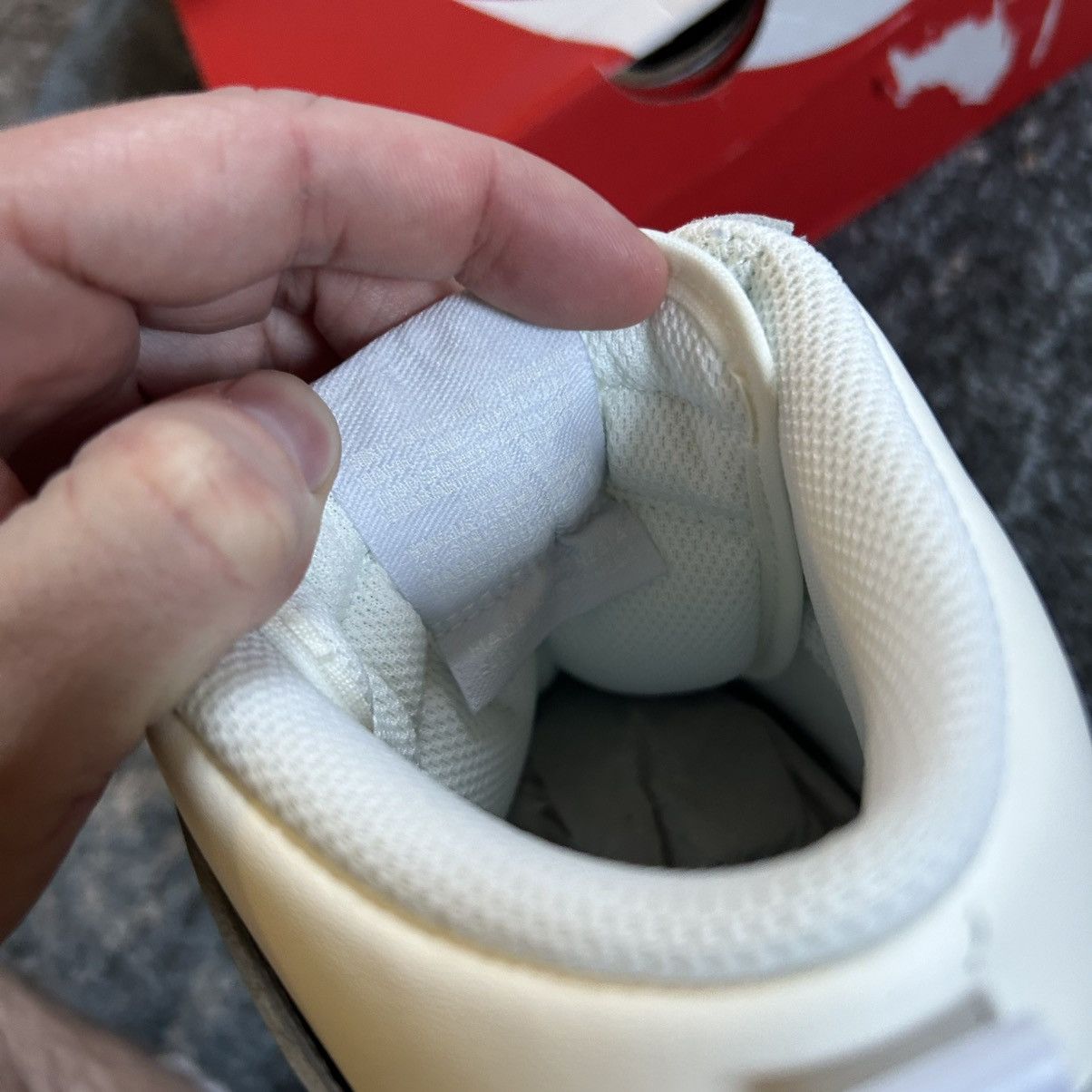 Nike × Vintage DD1869-102 NiKE DUNK HiGH FOOTBALL GREY SAiL PALE iVORY Size US 10.5 / EU 43-44 - 5 Thumbnail