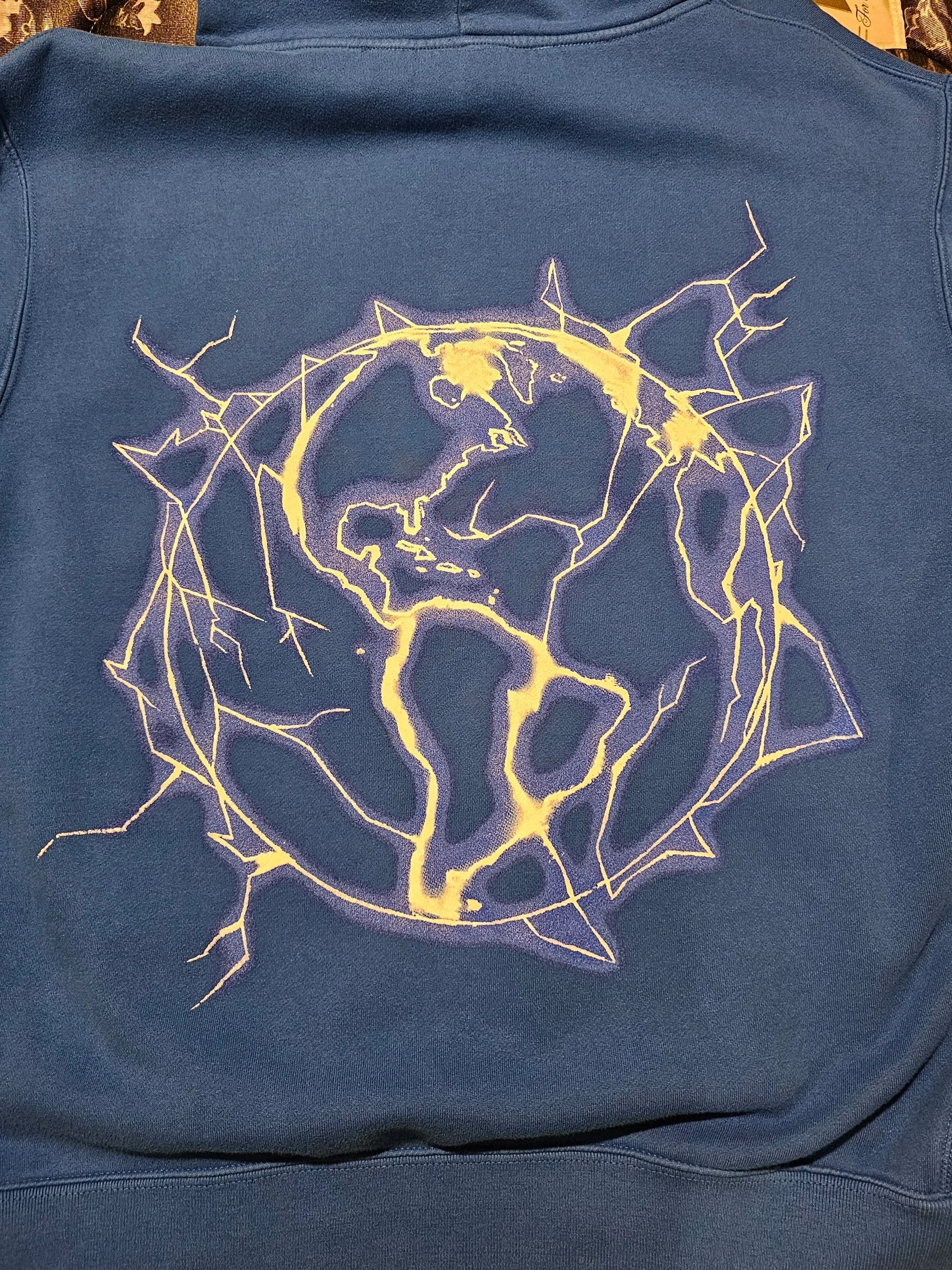 Revenge Revenge Lightning Globe Hoodie XXL Size US XXL / EU 58 / 5 - 2 Thumbnail