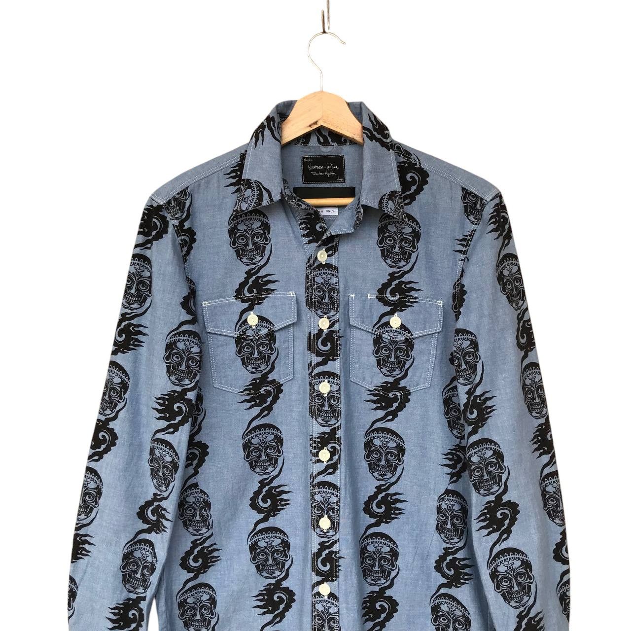 Number (N)ine × Takahiromiyashita The Soloist. NUMBERNINE X MAGICAL DESIGN SKULL PRINTED TAKAHIRO MIYASHITA Size US M / EU 48-50 / 2 - 2 Thumbnail