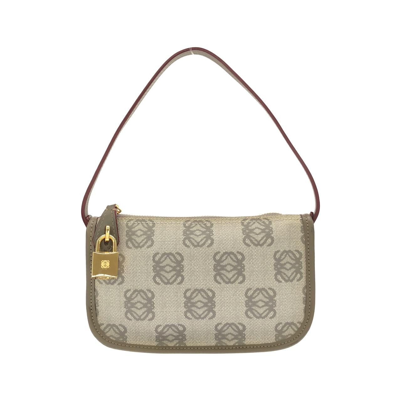 Loewe Loewe Canvas Bag Textile Handbag Duty Free For Usa in Grey, Women's