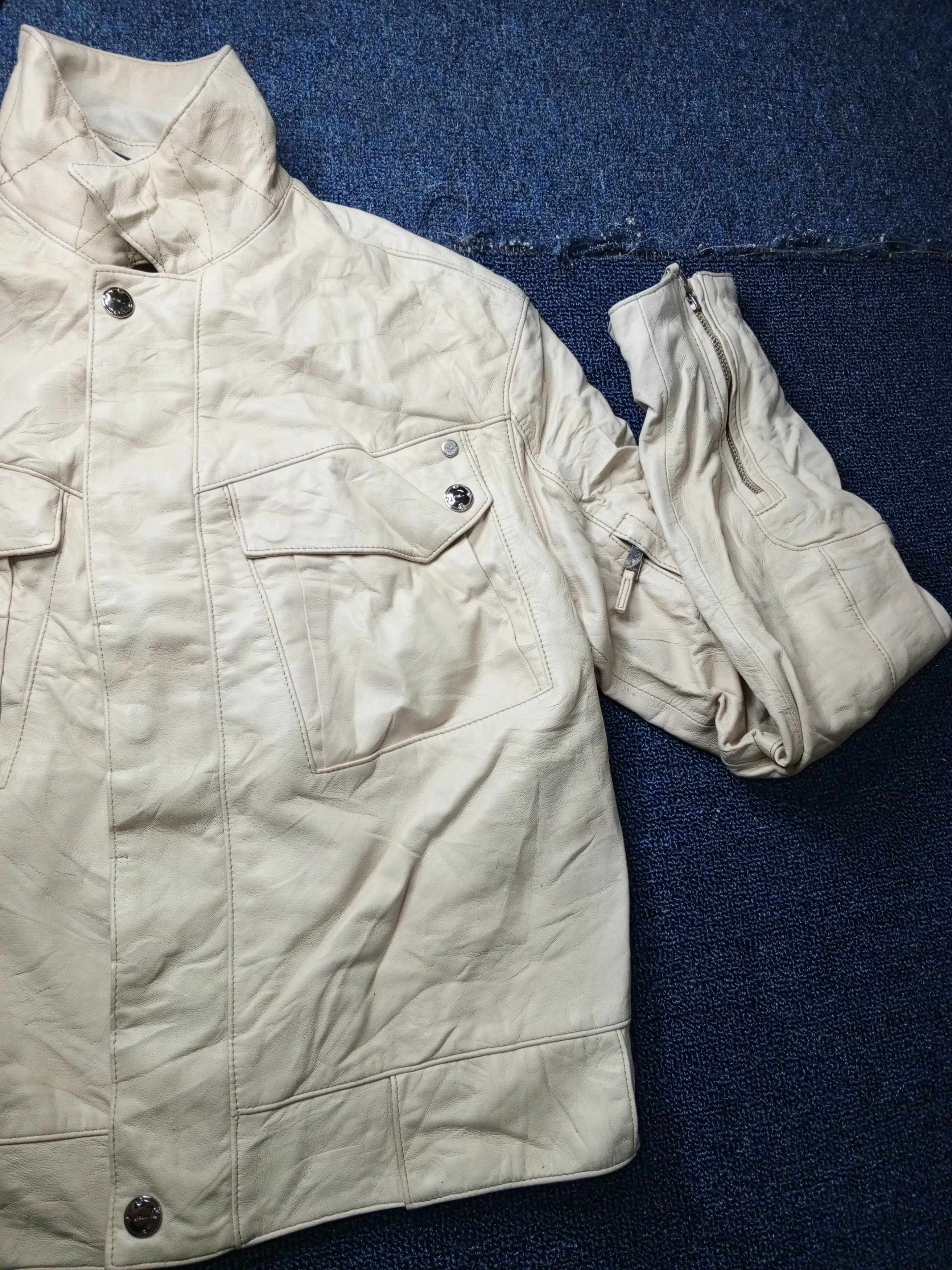 Leather × Polo Ralph Lauren × Ralph Lauren RALPH LAUREN LEATHER JACKET Size M / US 6-8 / IT 42-44 - 3 Thumbnail