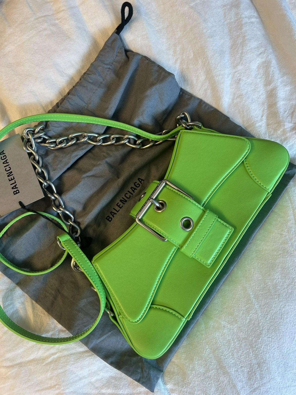 Balenciaga Balenciaga Lindsay green small bag Size ONE SIZE - 1 Thumbnail