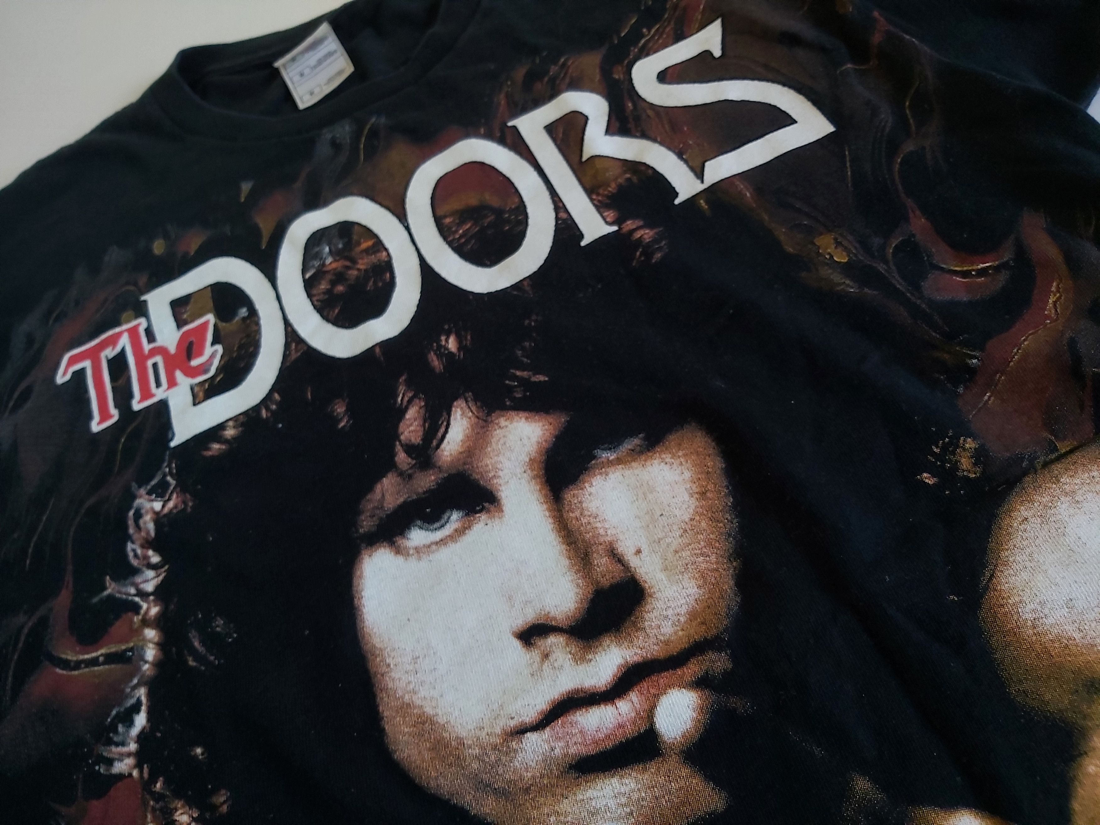 Band Tees × Vintage The Doors tshirt vintage 90s y2k Size US M / EU 48-50 / 2 - 6 Thumbnail