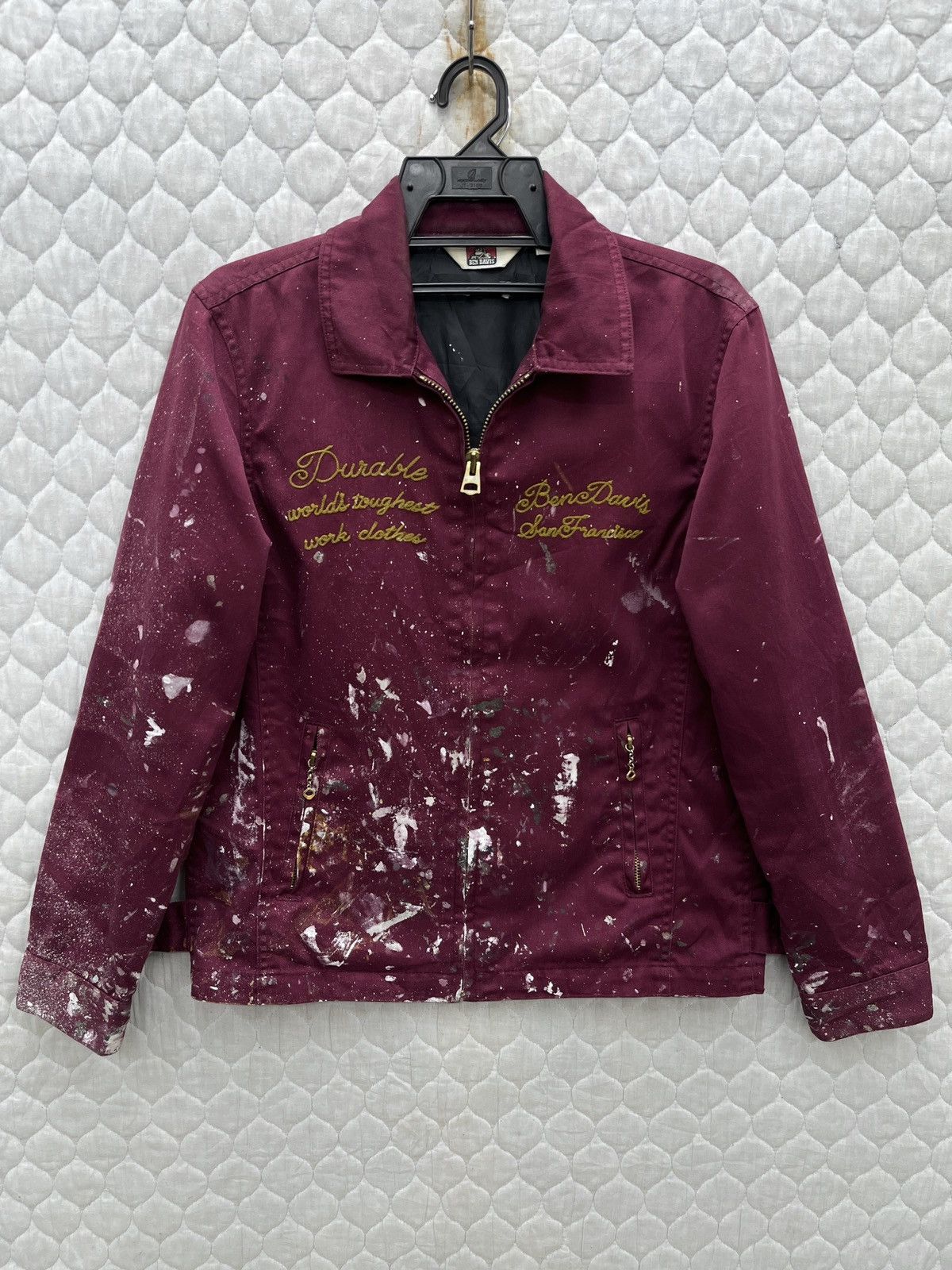 Ben Davis 🔥🔥🔥STEALS VTG BEN DAVIS SPLATTER PAINT WORKWEAR JACKET Size US S / EU 44-46 / 1 - 1 Thumbnail