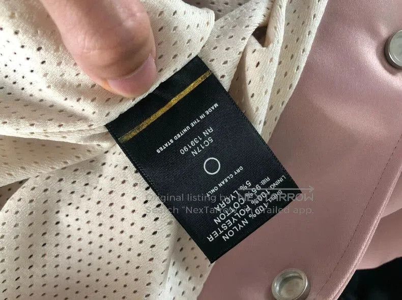 Fear of God Fear of God 5th Pink Silk Jacket. Size US M / EU 48-50 / 2 - 5 Thumbnail