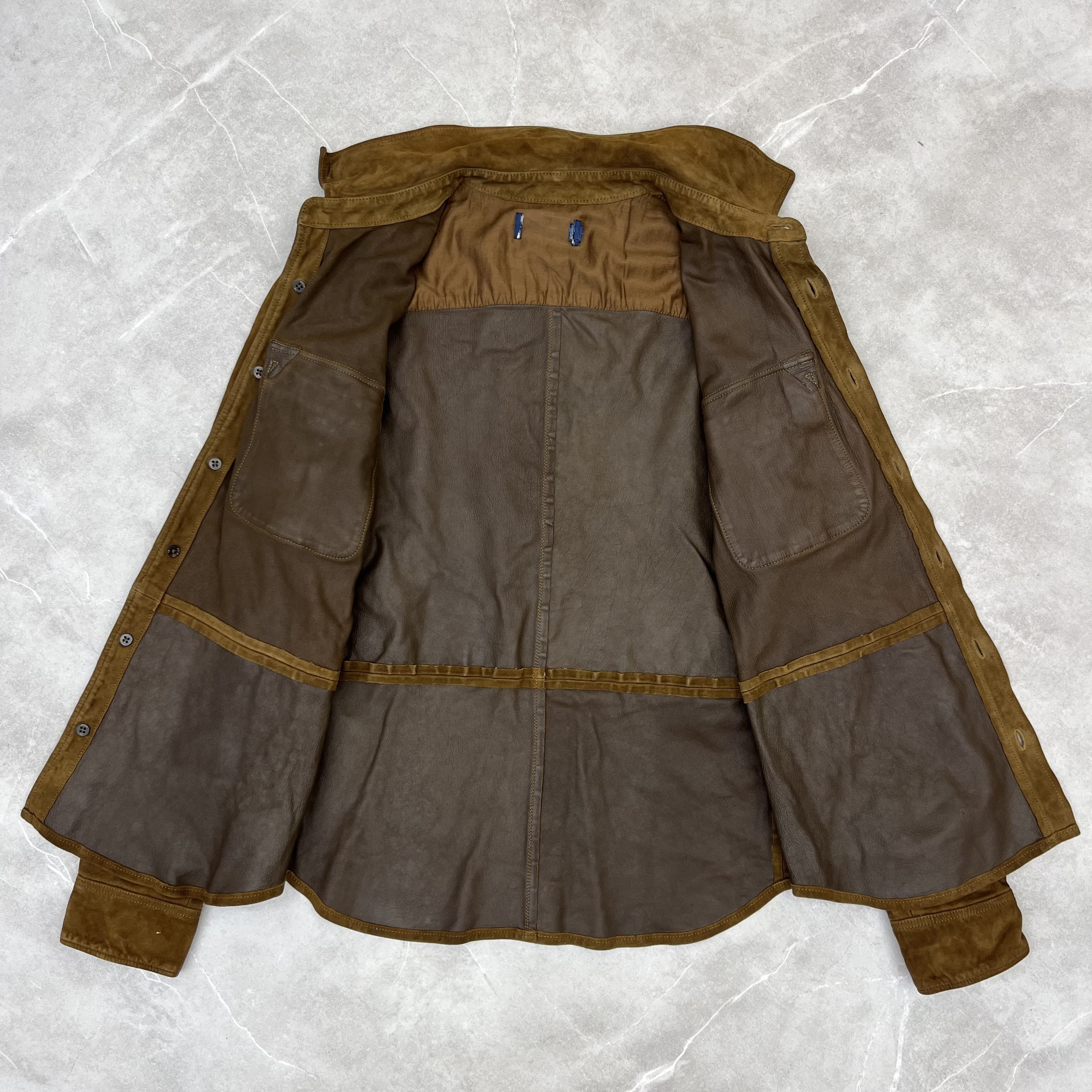 Polo Ralph Lauren Polo Ralph Lauren Suede Overshirt Utility Shirt Jacket Size US M / EU 48-50 / 2 - 3 Thumbnail