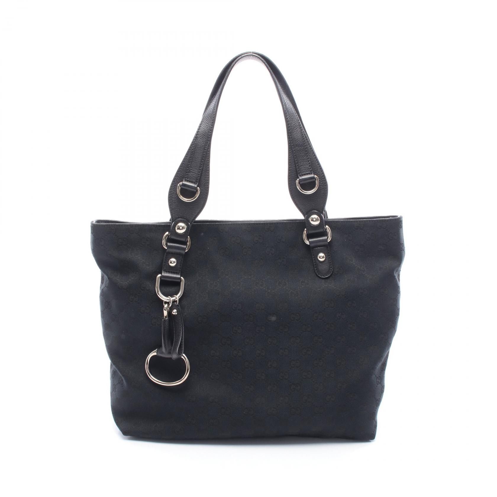 Gucci Gucci Gucci Icon Bit Guccissima Canvas Tote Bag Textile Tote Bag 229852 DUTY FREE for USA Size ONE SIZE - 1 Thumbnail