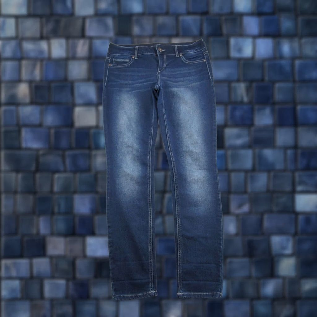 Vintage Maurices Denim Jeans Jeggings Size L Short Skinny Stretch Size 36" / US 14 / IT 50 - 1 Thumbnail
