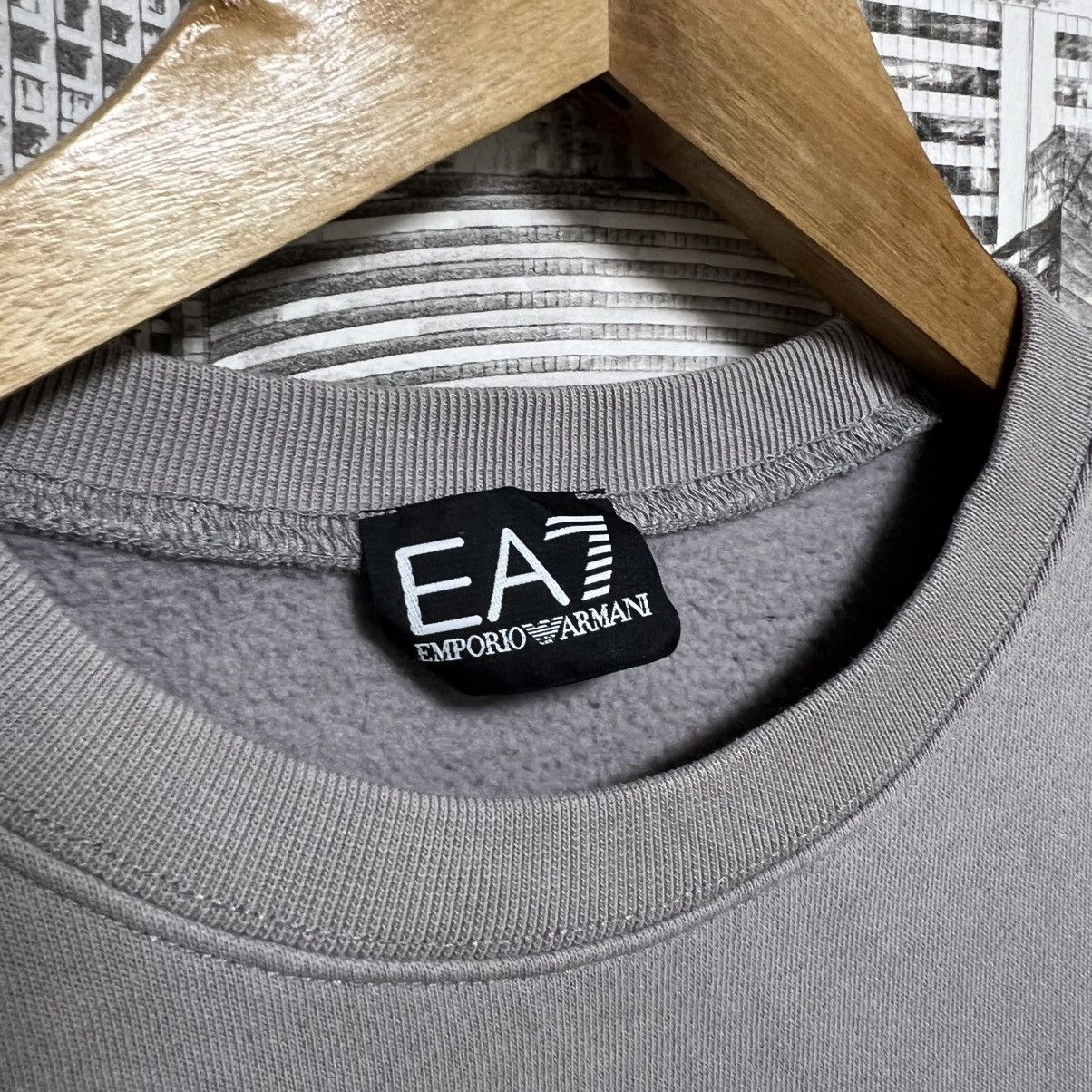 Emporio Armani Emporio Armani Center Logo Jumper Sweatshirt Gray Size L Size US L / EU 52-54 / 3 - 6 Thumbnail
