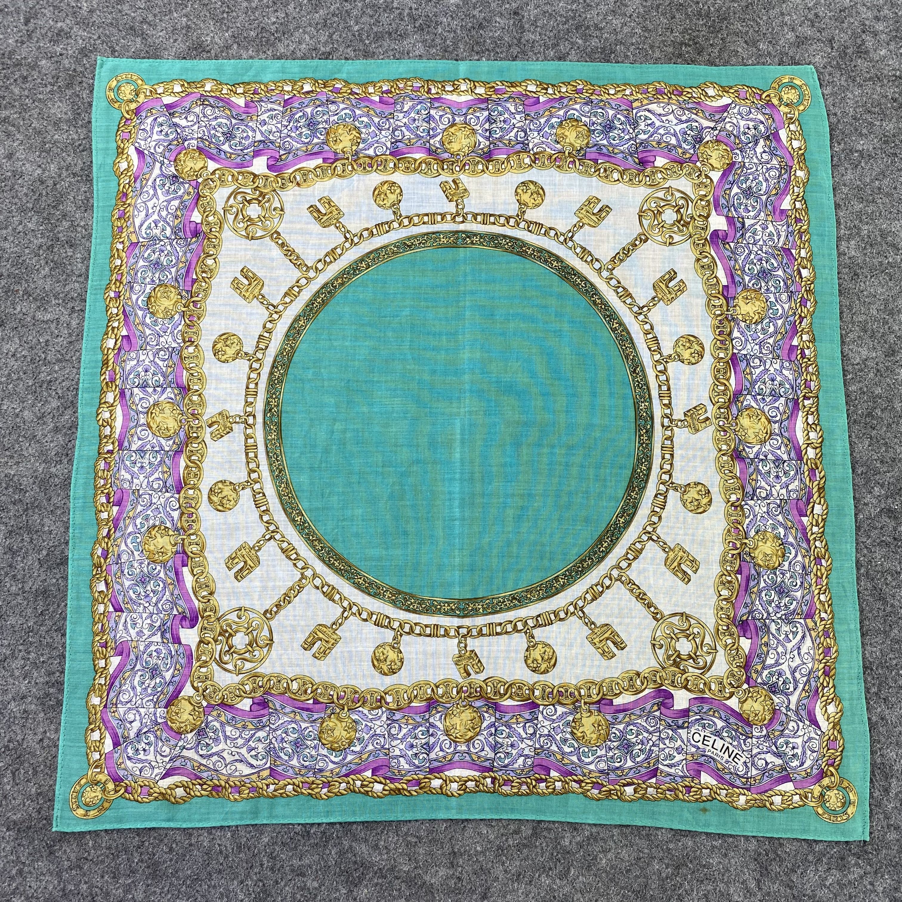 Celine Celine Handkerchief / Bandana / Neckerchief -B701 Size ONE SIZE - 3 Thumbnail