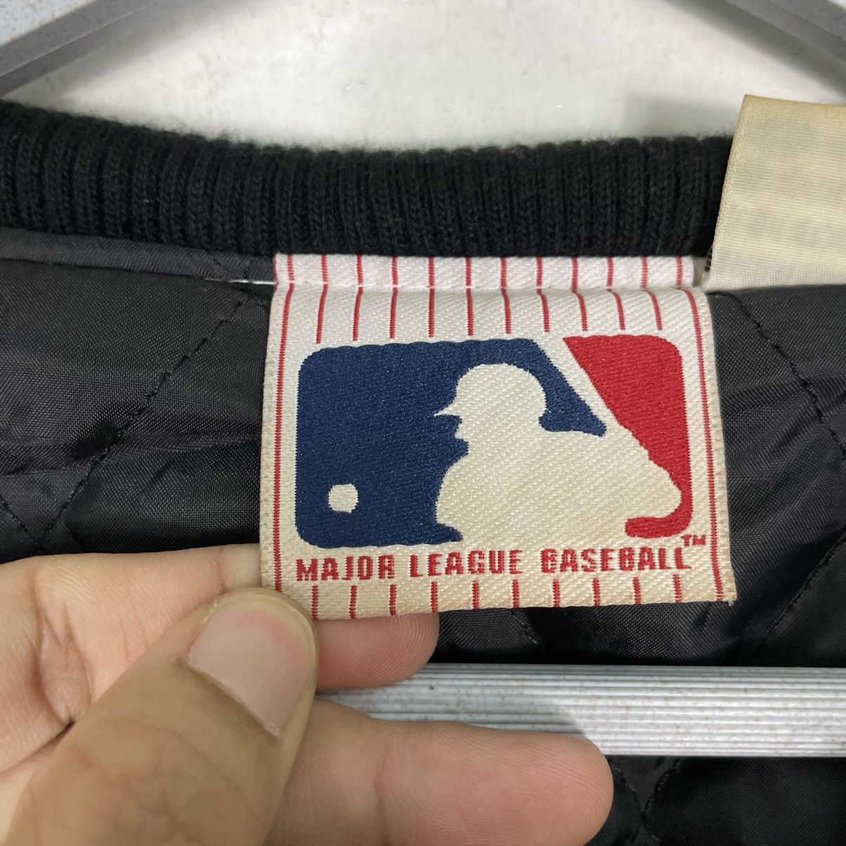 MLB × New York Yankees 💥NEW YORK YANKEES PU LEATHER BOMBER JACKET Size US L / EU 52-54 / 3 - 14 Thumbnail