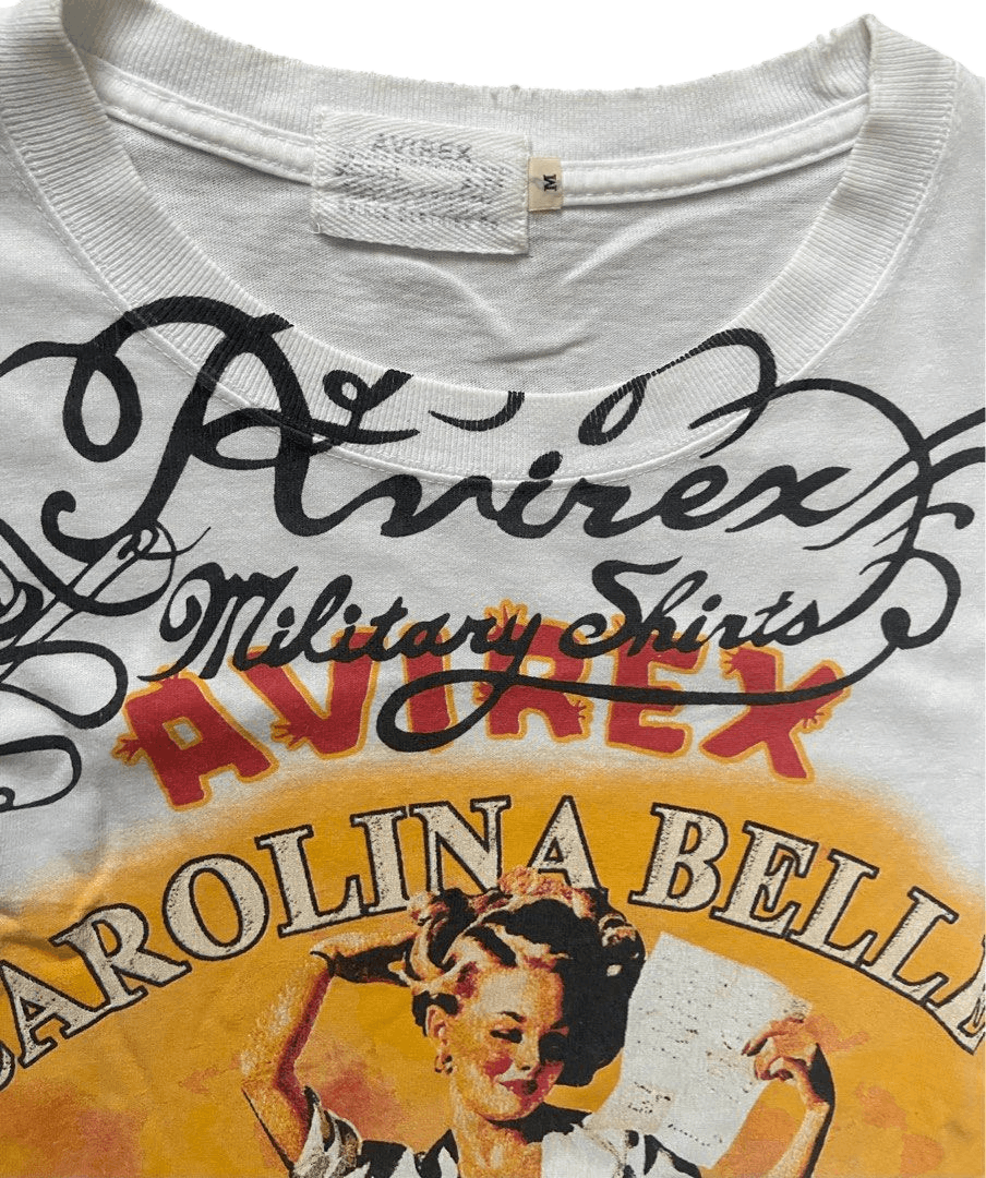 Avirex × Vintage Avirex Military X Carolina Belle Tee Size US M / EU 48-50 / 2 - 3 Thumbnail
