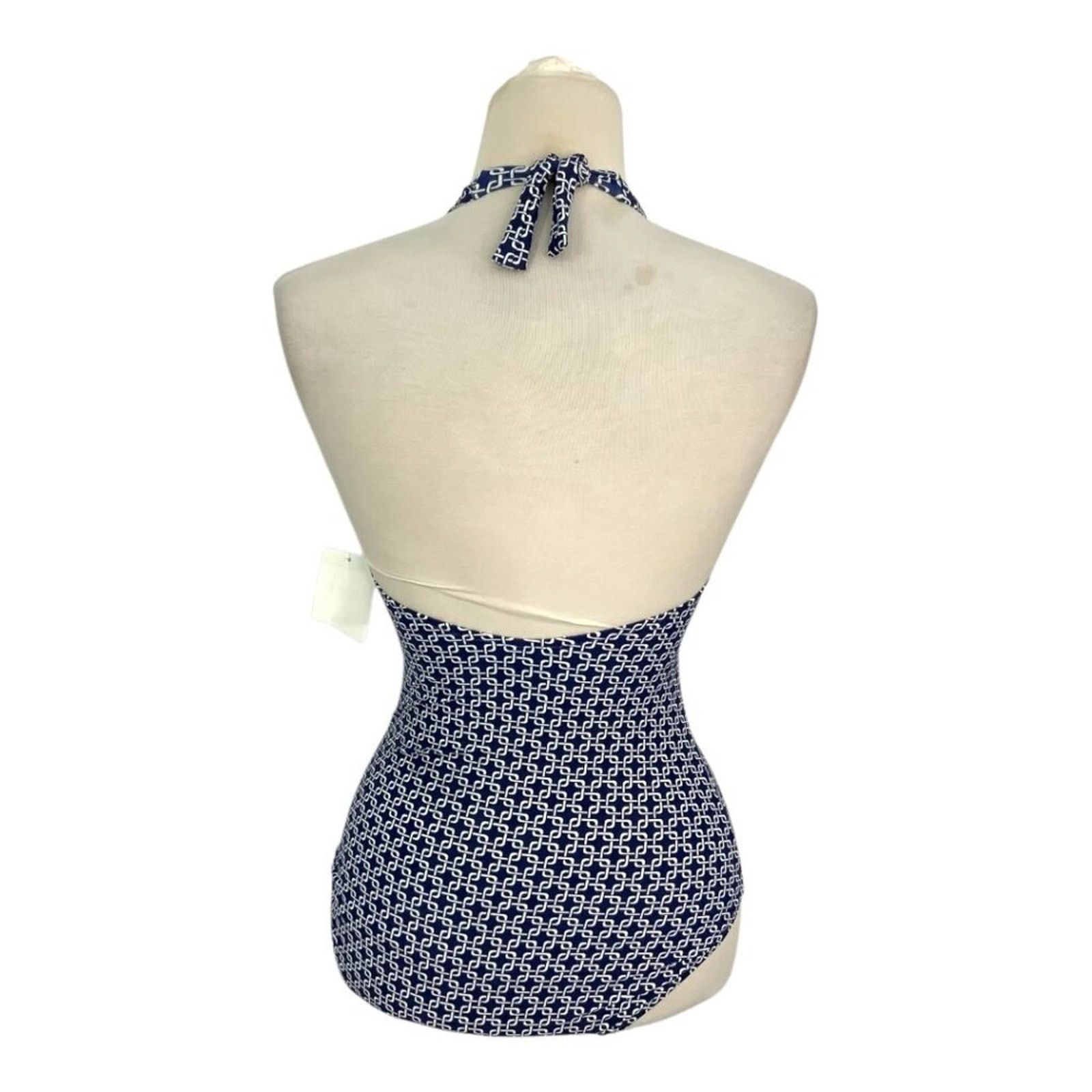 Melissa Odabash One-Piece Swimsuit Navy Sz 6 NWOT $277 MSRP