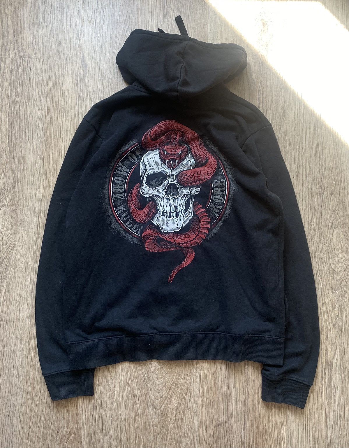 Affliction × Vintage Affliction STYLE Grunge Y2K Cyber skull Hoodie black Size US S / EU 44-46 / 1 - 7 Thumbnail